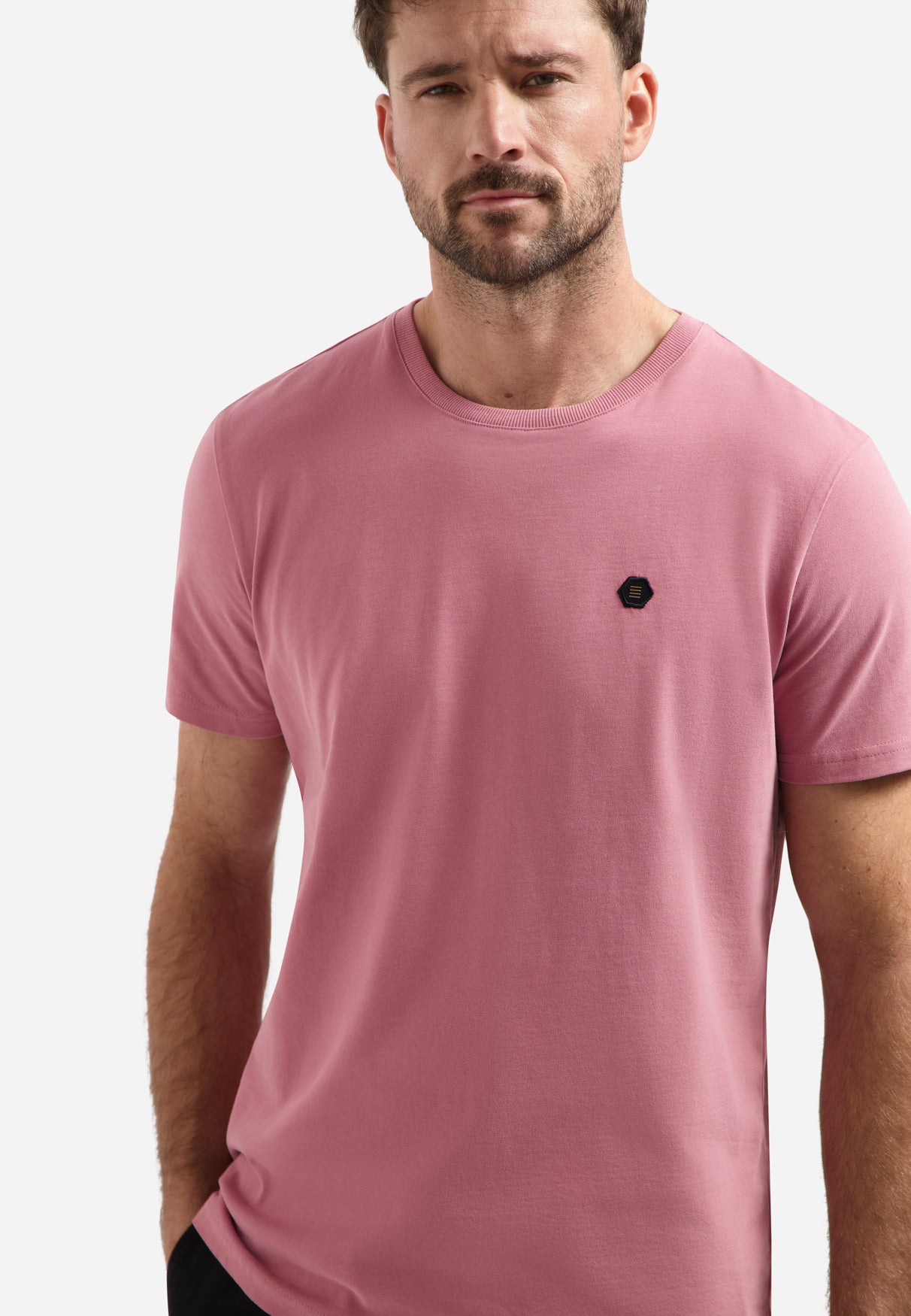 T-shirt à finition douce | Old Pink