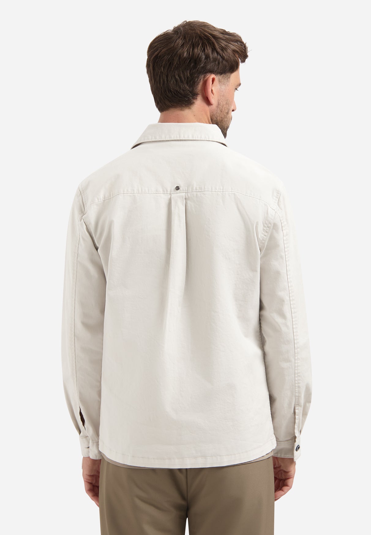 Overshirt stretch | Chalk