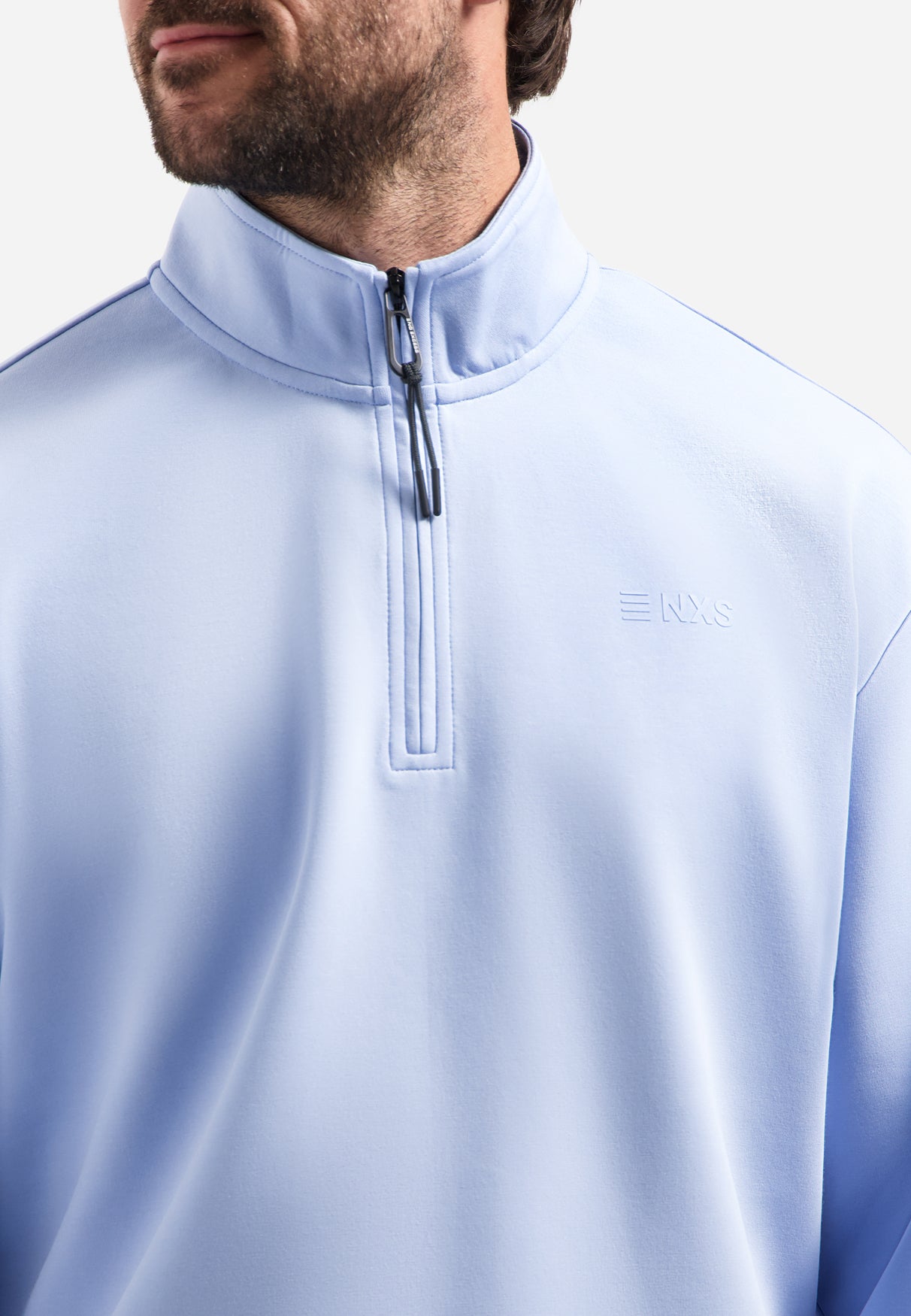 Half-zip sweater | Blue