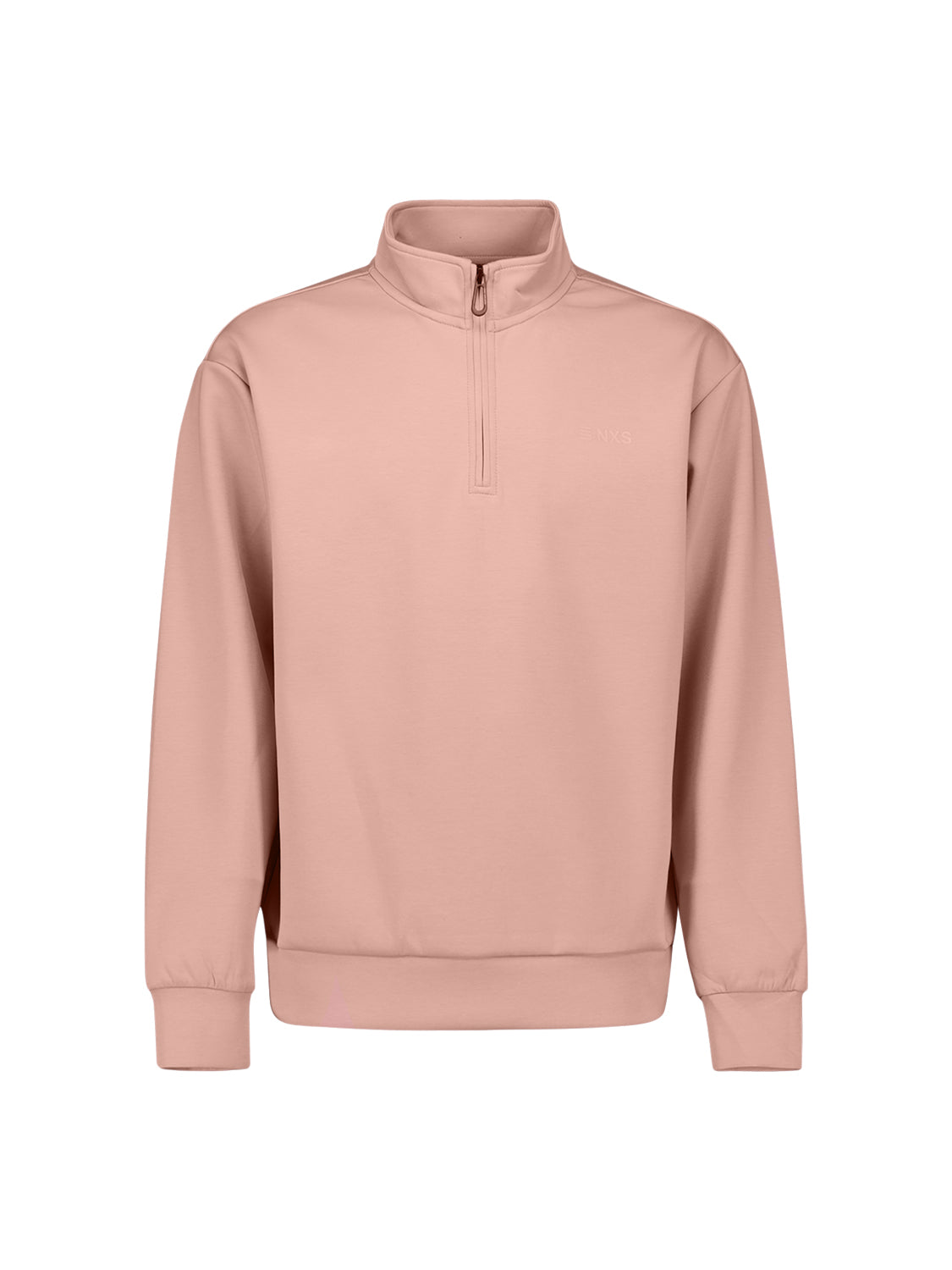 Half-zip sweater | Light Mauve