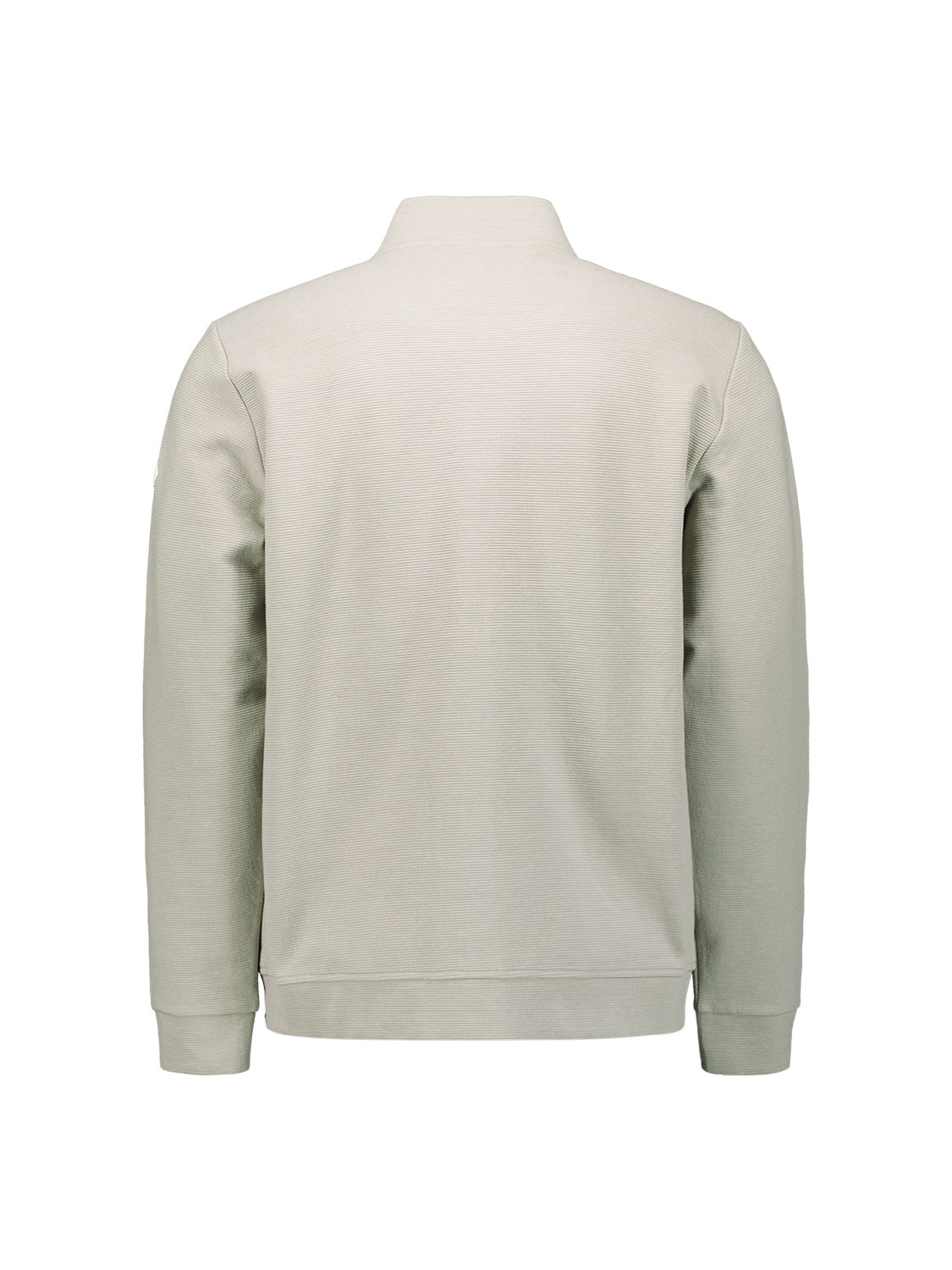 Textured sweatshirt | Taupe