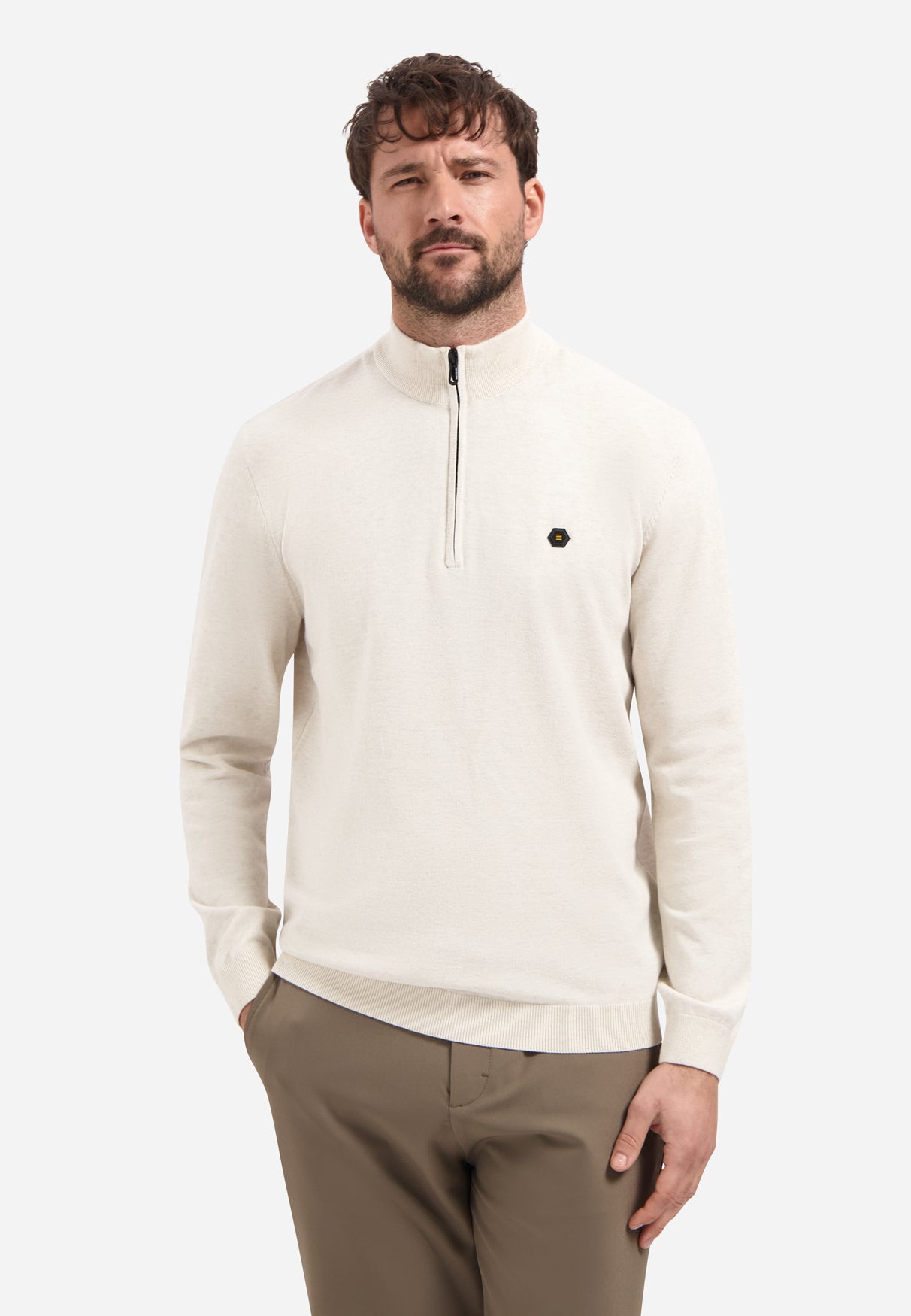 Half-zip sweater | Kit Melange