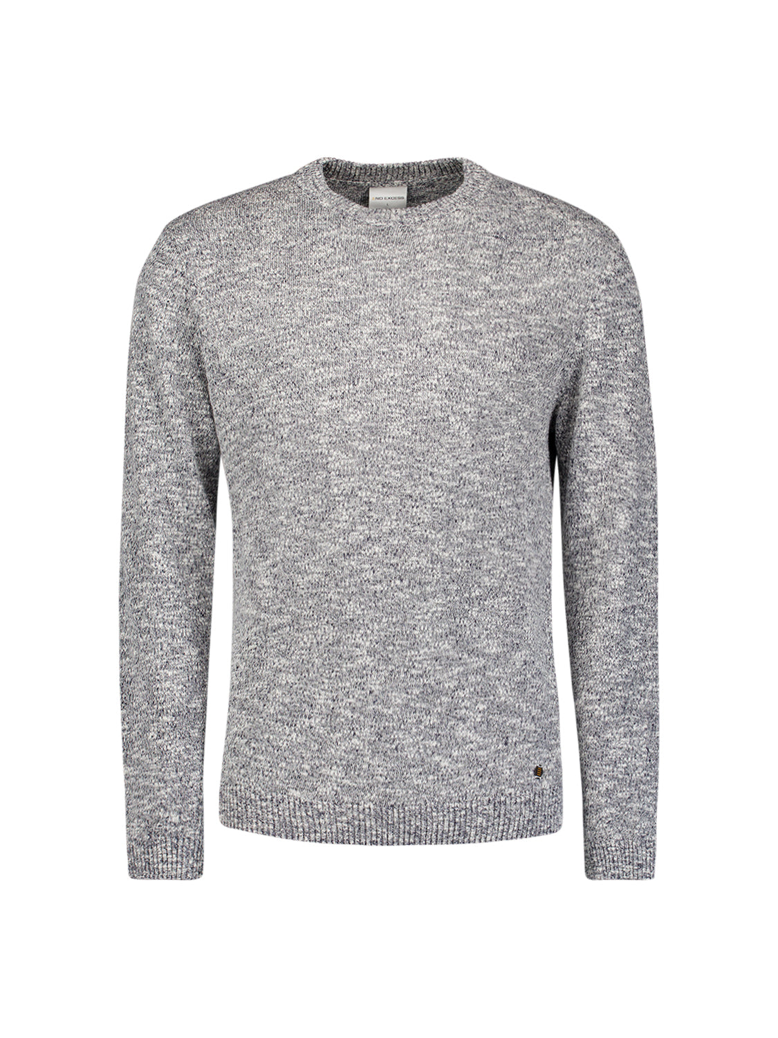 Mélange slub sweater | Night