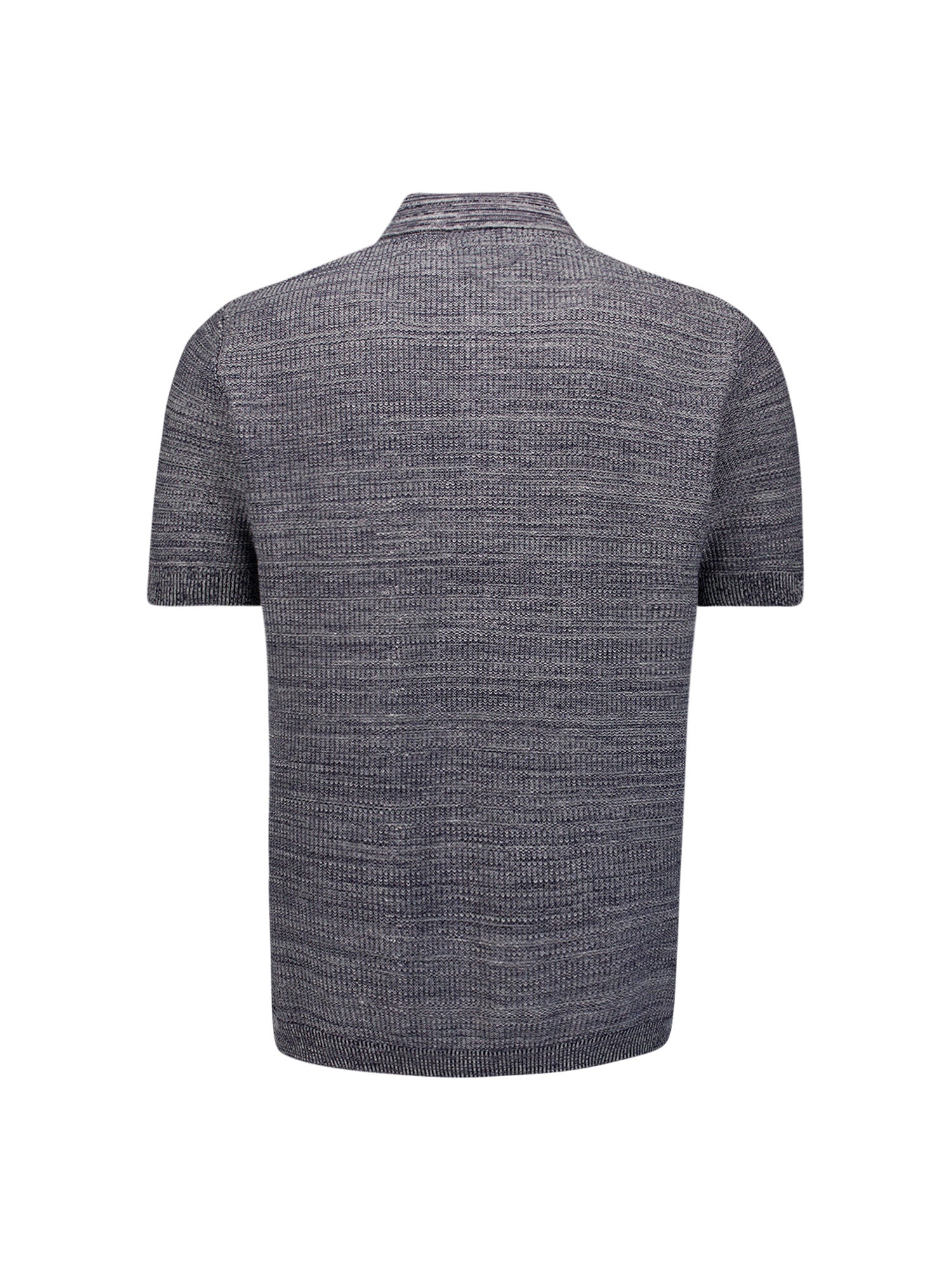 Knitted polo shirt | Night