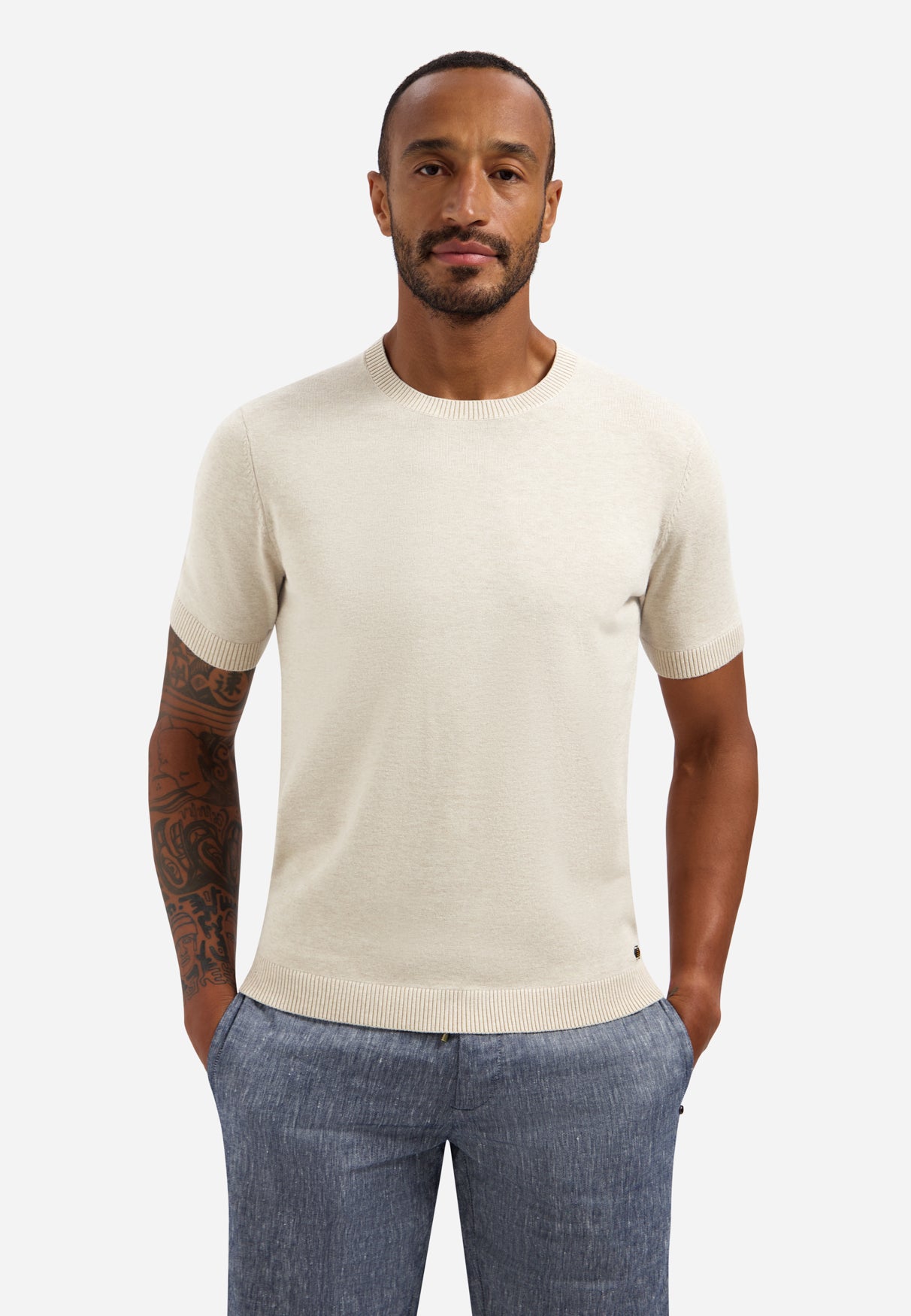Knitted T-shirt | Desert