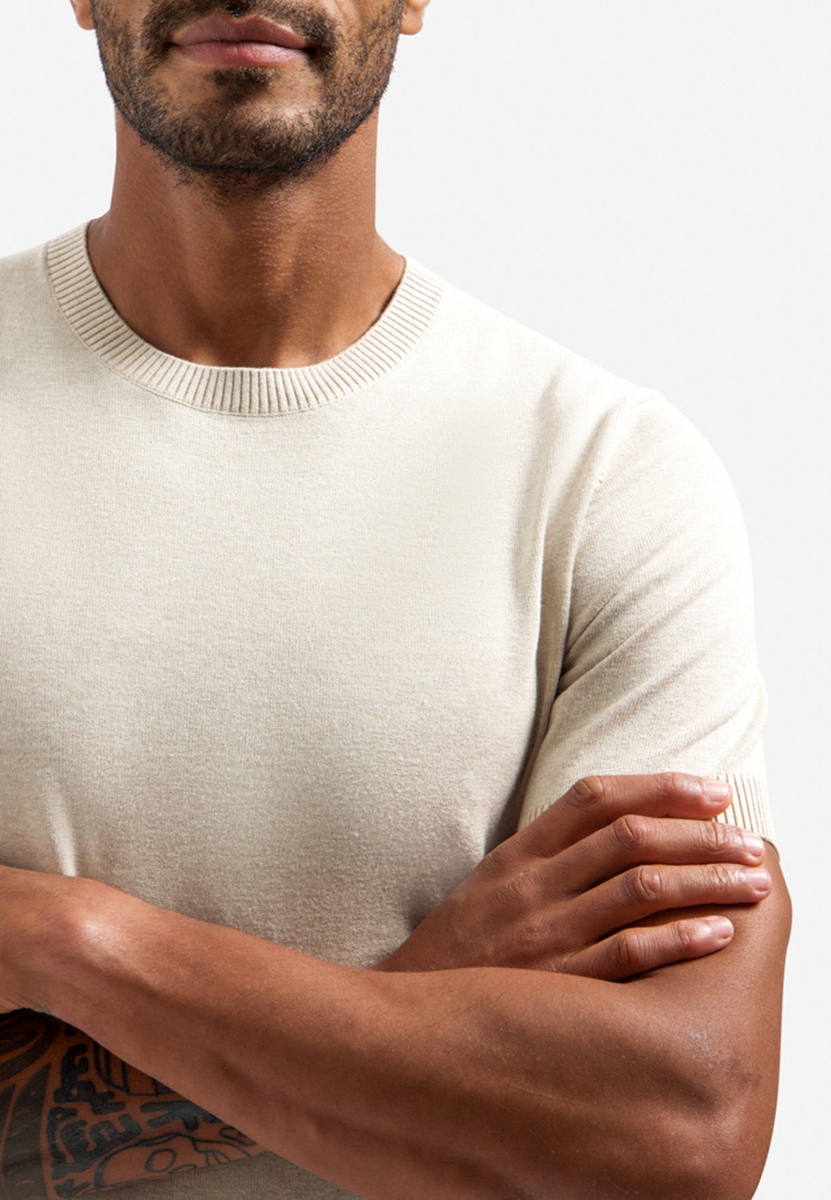 Knitted T-shirt | Desert