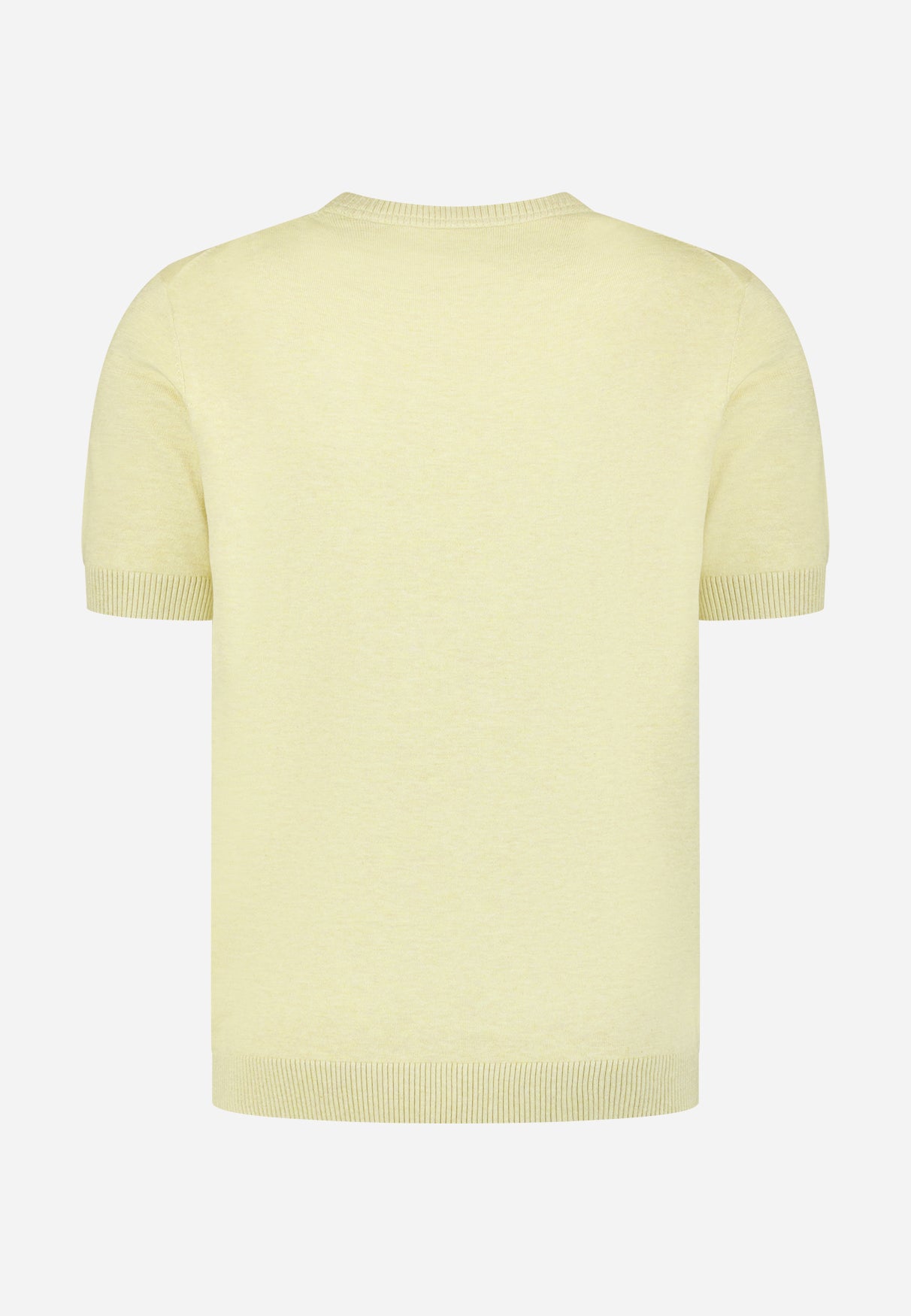 Knitted T-shirt | Yellow