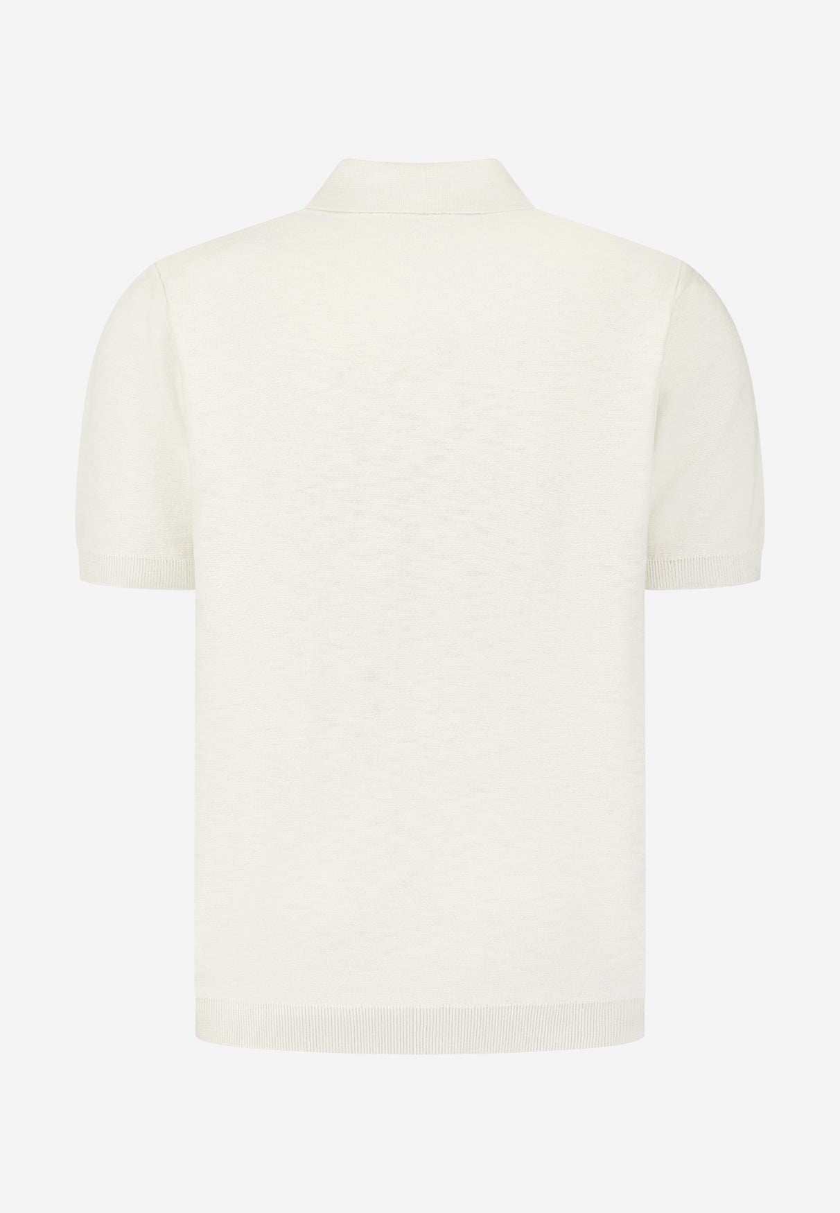 Polo tricoté à col en V | Kit