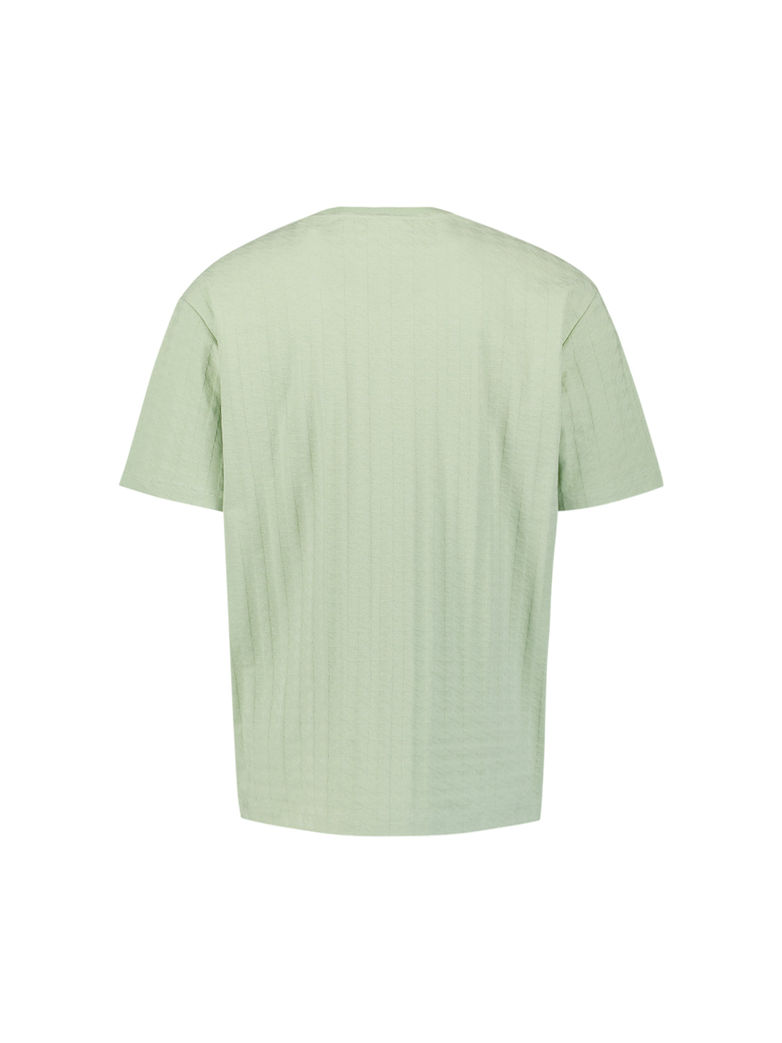 T-shirt uni avec relief | Green