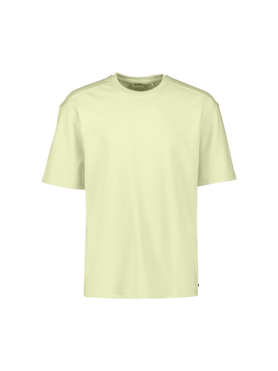Interlock T-shirt with round neck. | Green