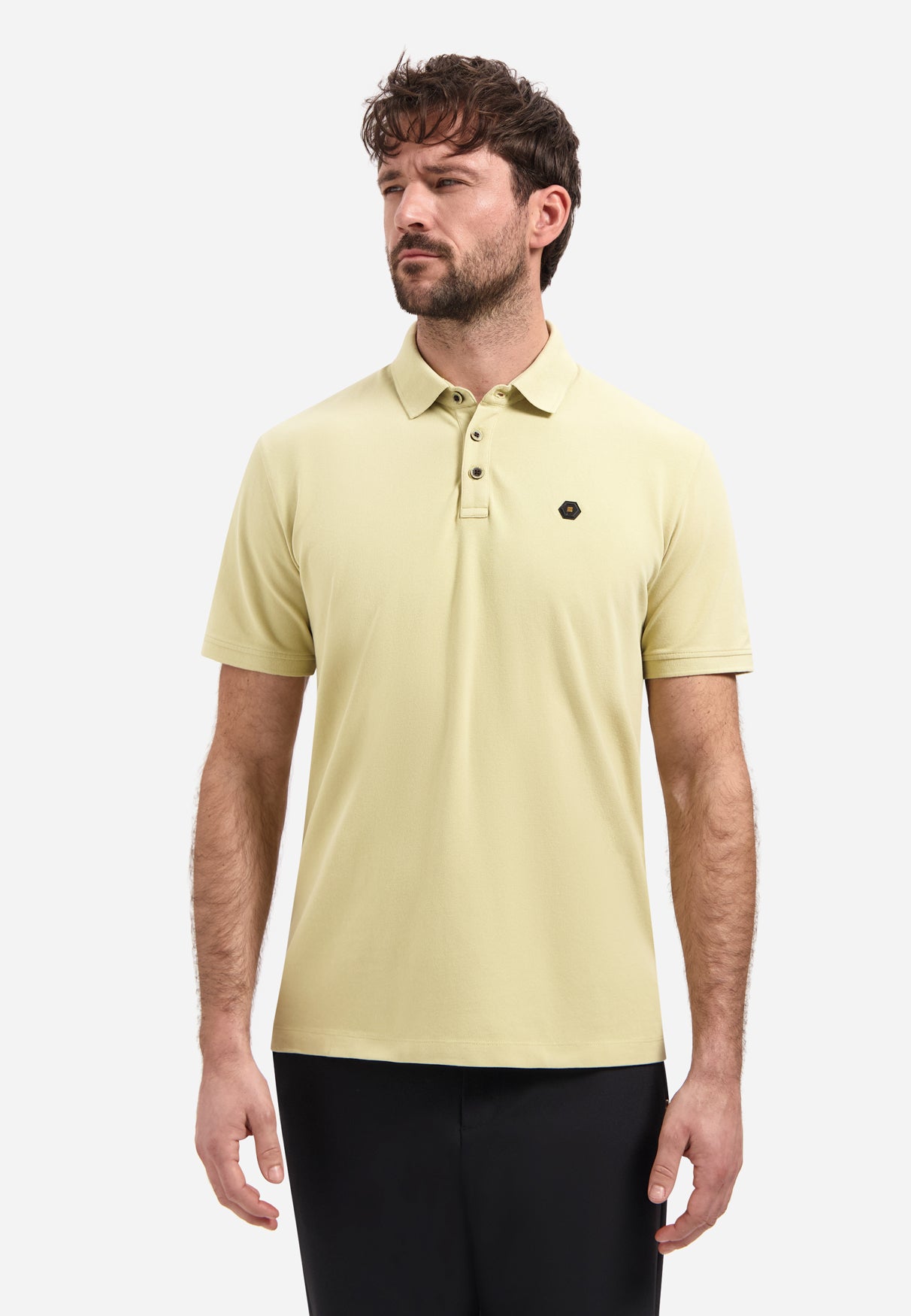 Basic polo shirt | Yellow