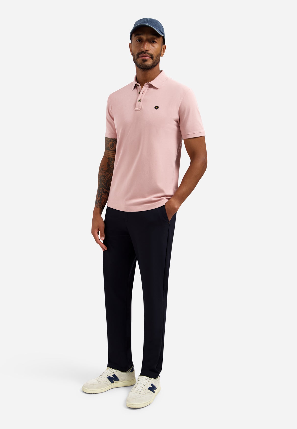 Basic polo shirt | Light Mauve