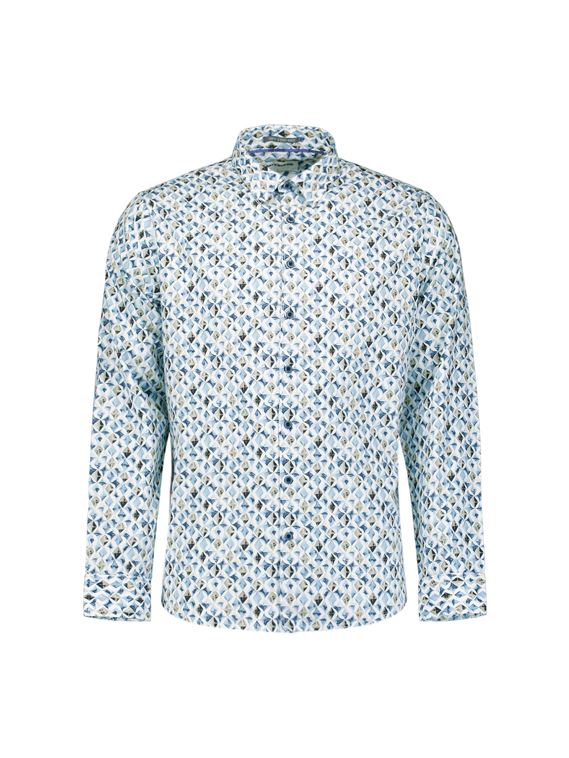 All-over print shirt | Blue