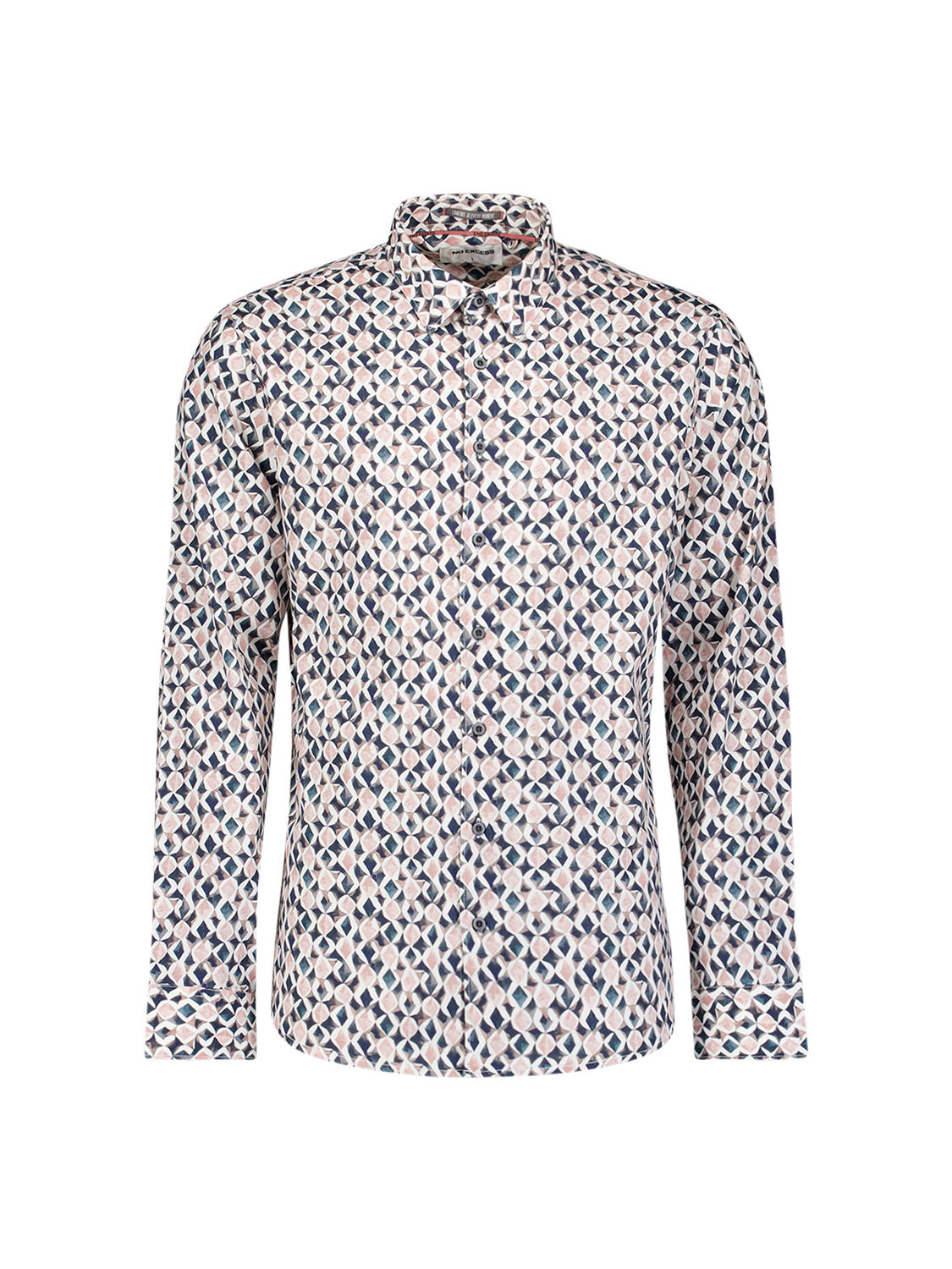 All-over print shirt | Light Mauve