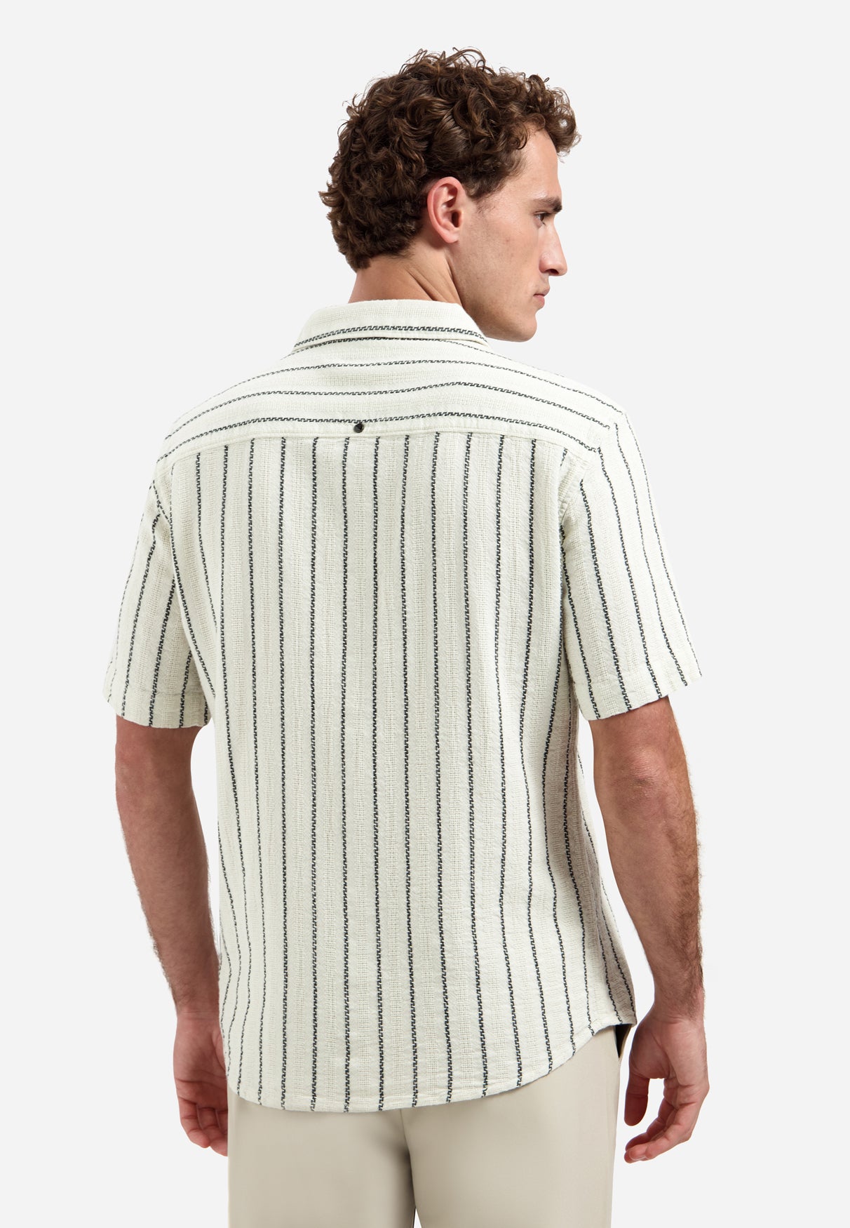 Striped short-sleeved shirt | Kit