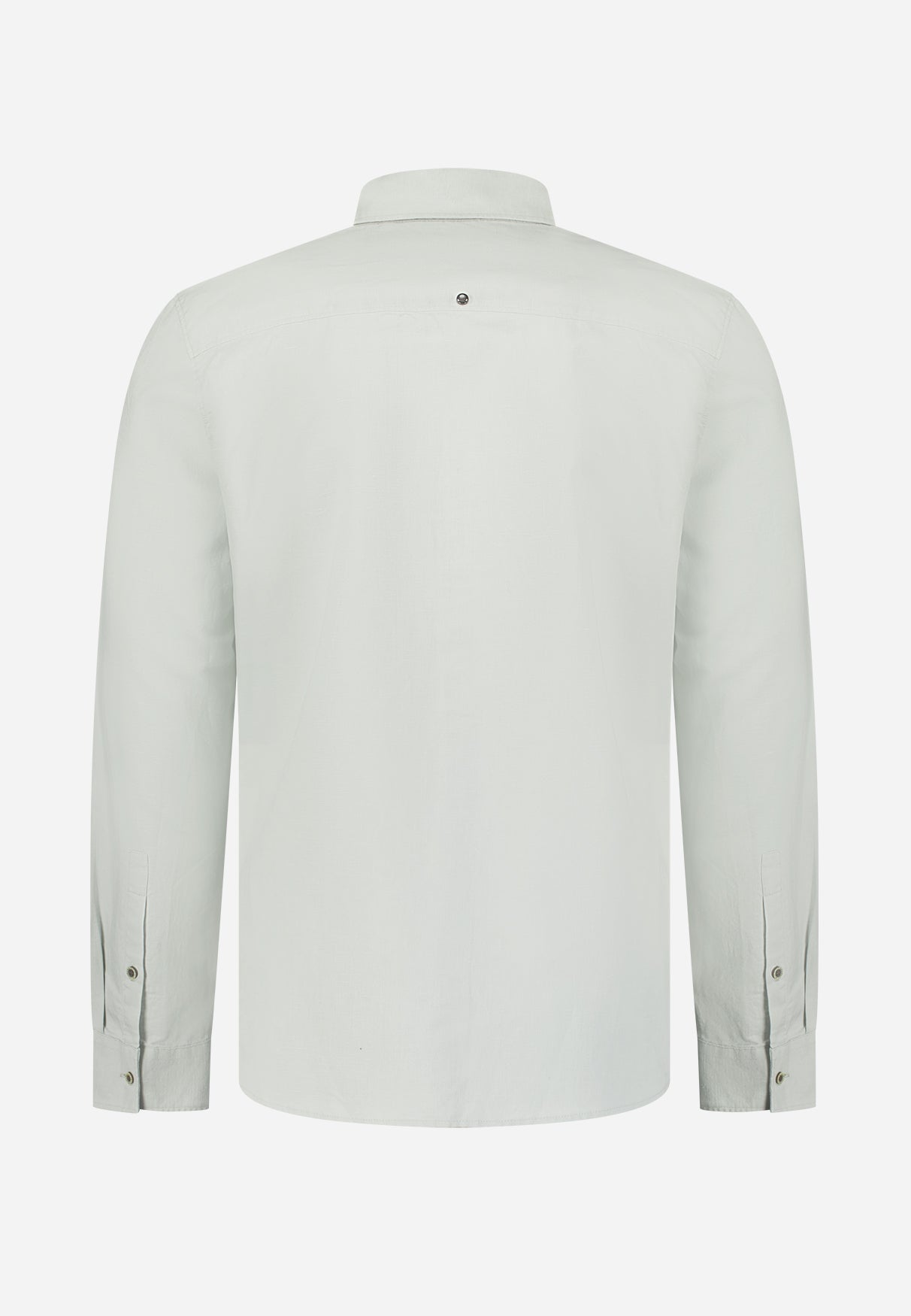 Linen blend shirt | Dusty Green