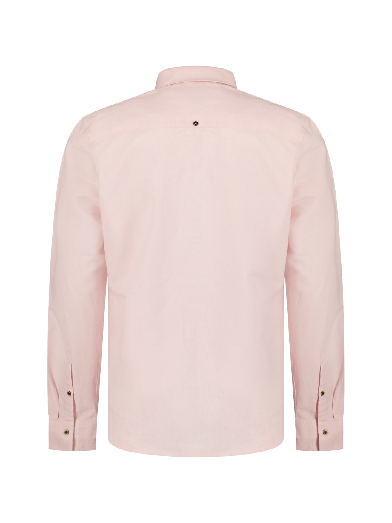 Linen blend shirt | Soft Pink