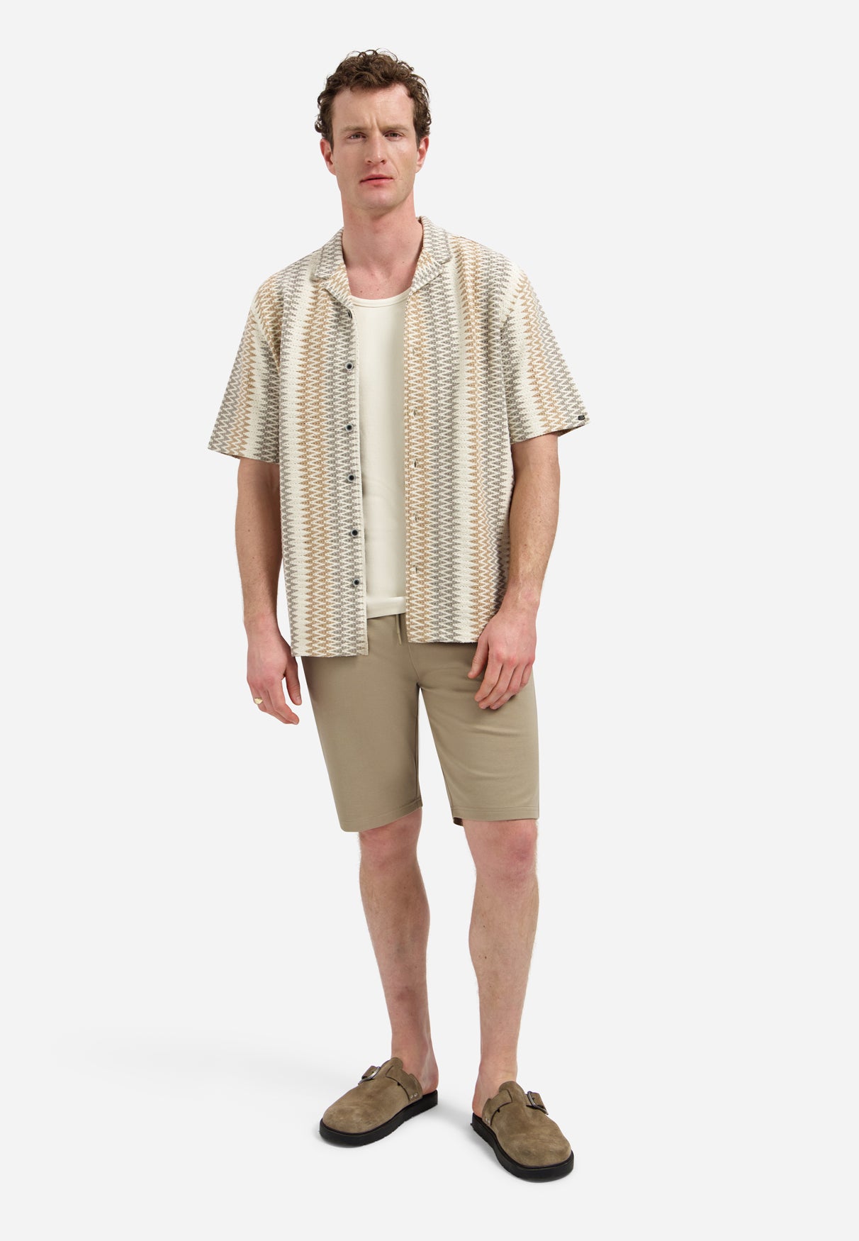 Jacquard shirt with short sleeves | Kit