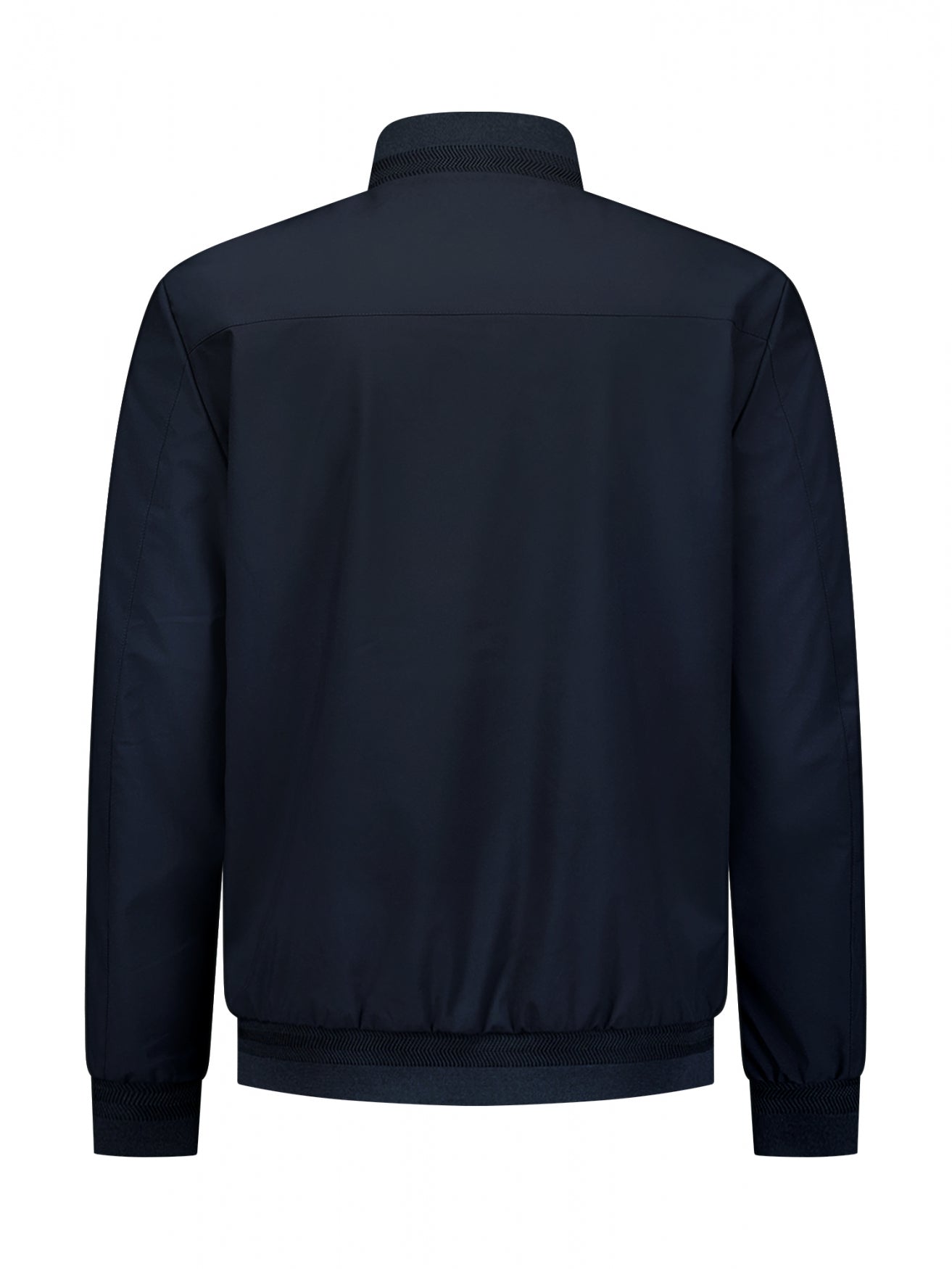 Summer jacket with ribbed collar | Night