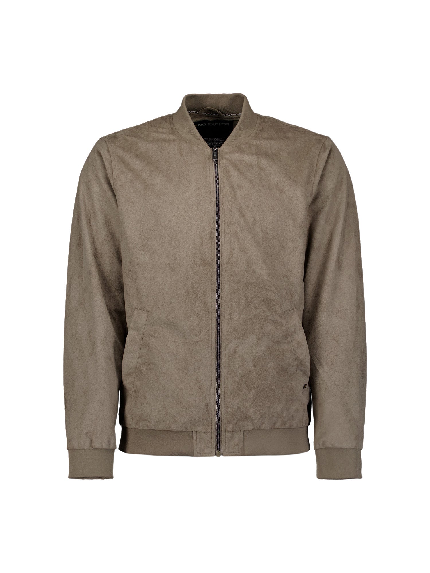 Blouson aviateur aspect daim | Light Moss