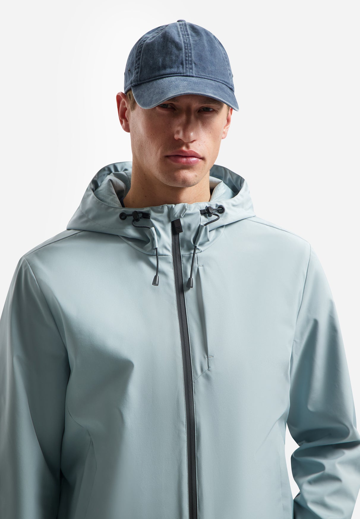Hooded summer jacket | Cloud
