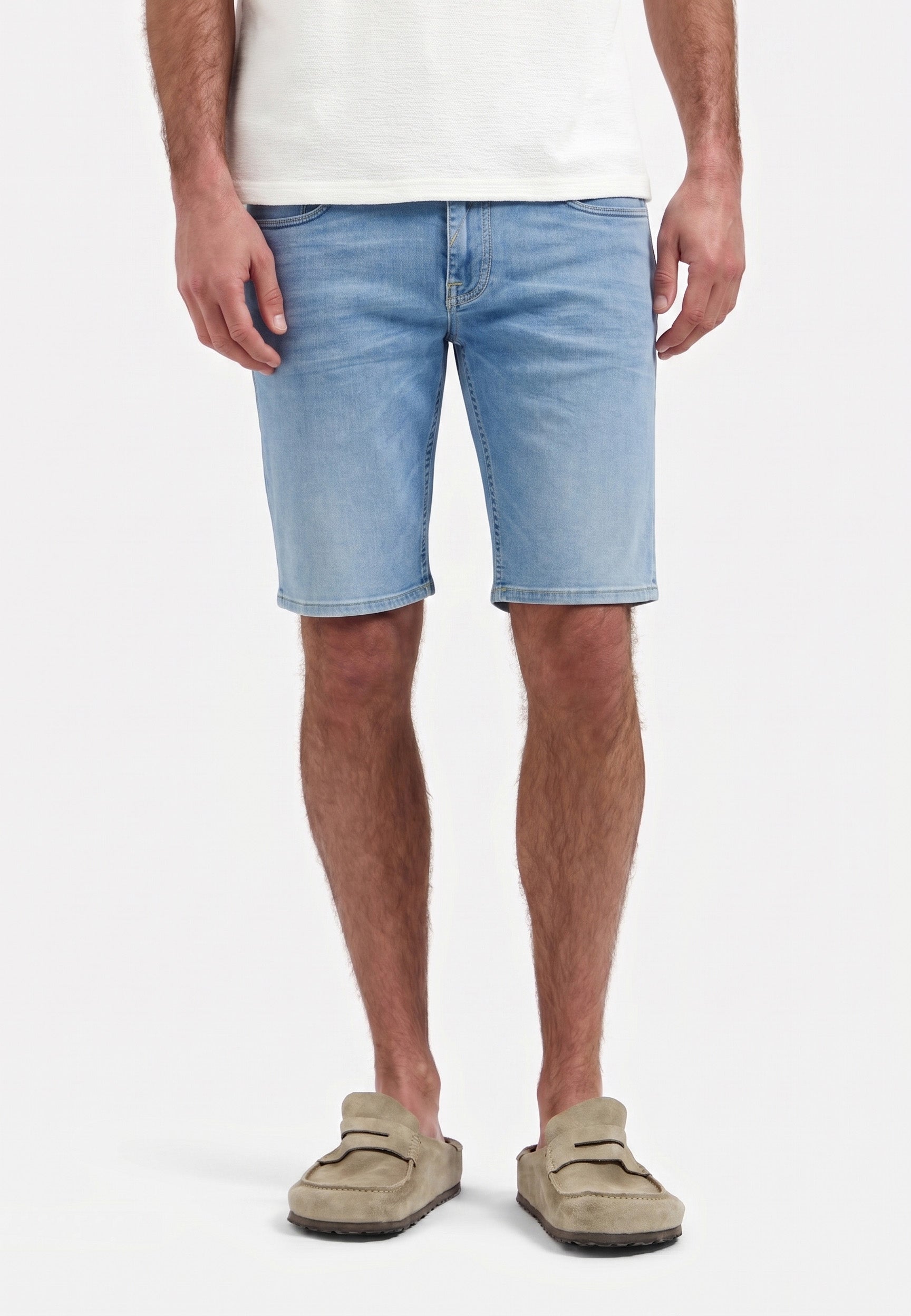 Short en denim | Bleach Denim