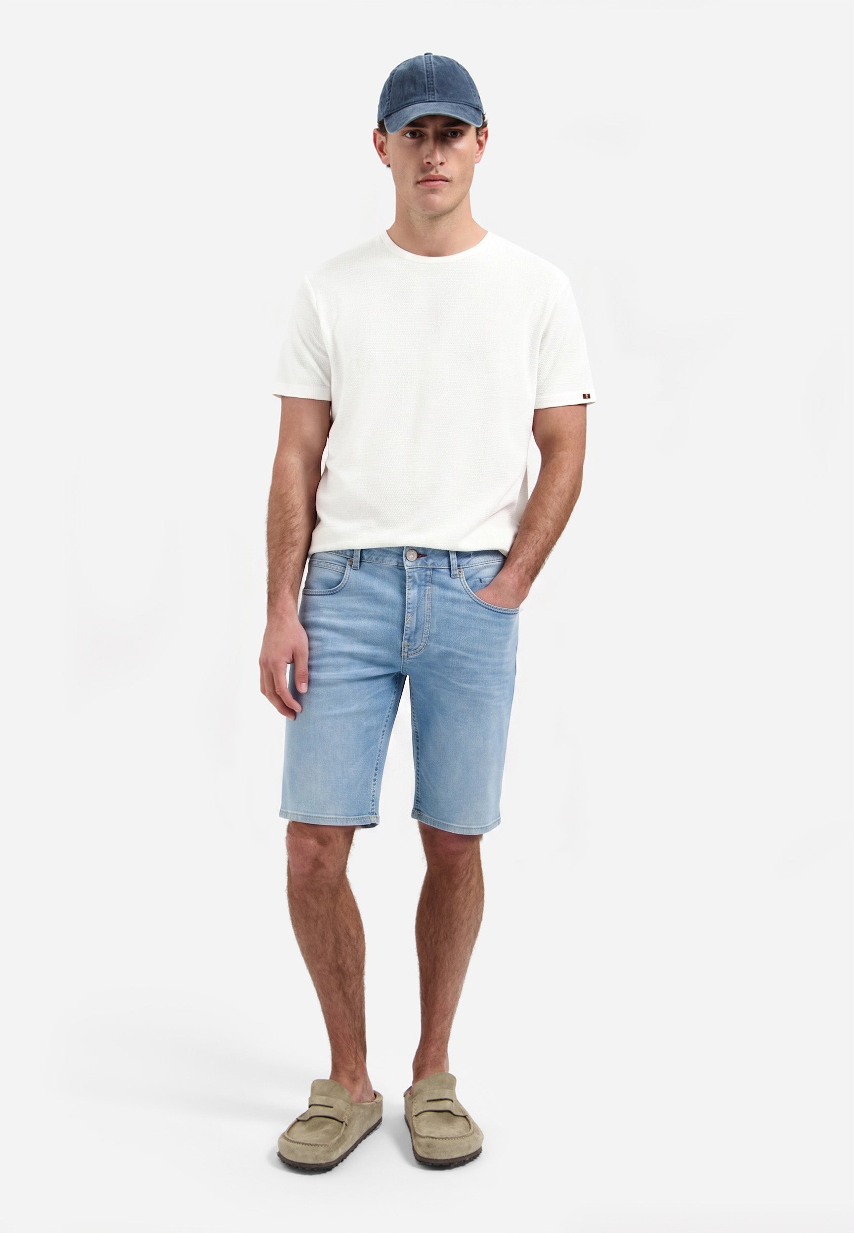 Short en denim | Bleach Denim