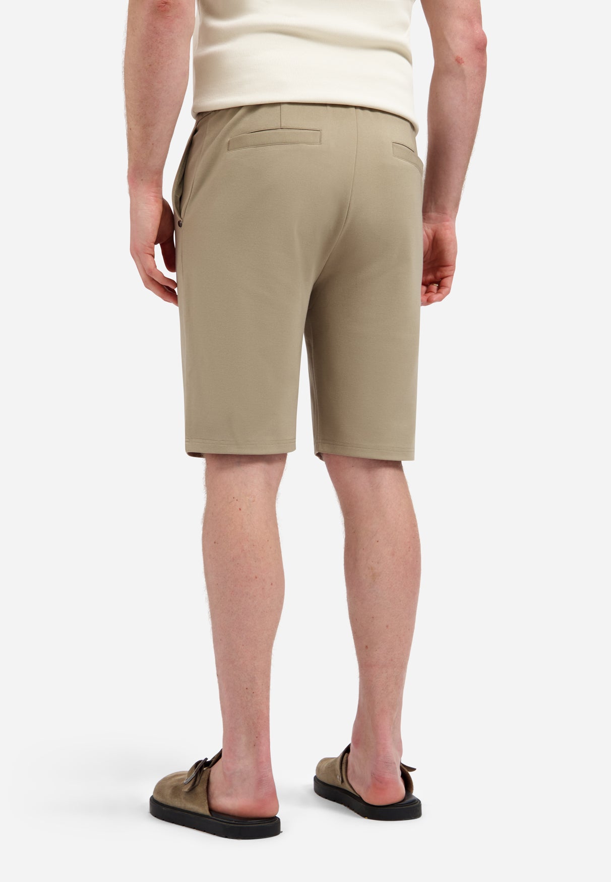 Short en jersey | Taupe