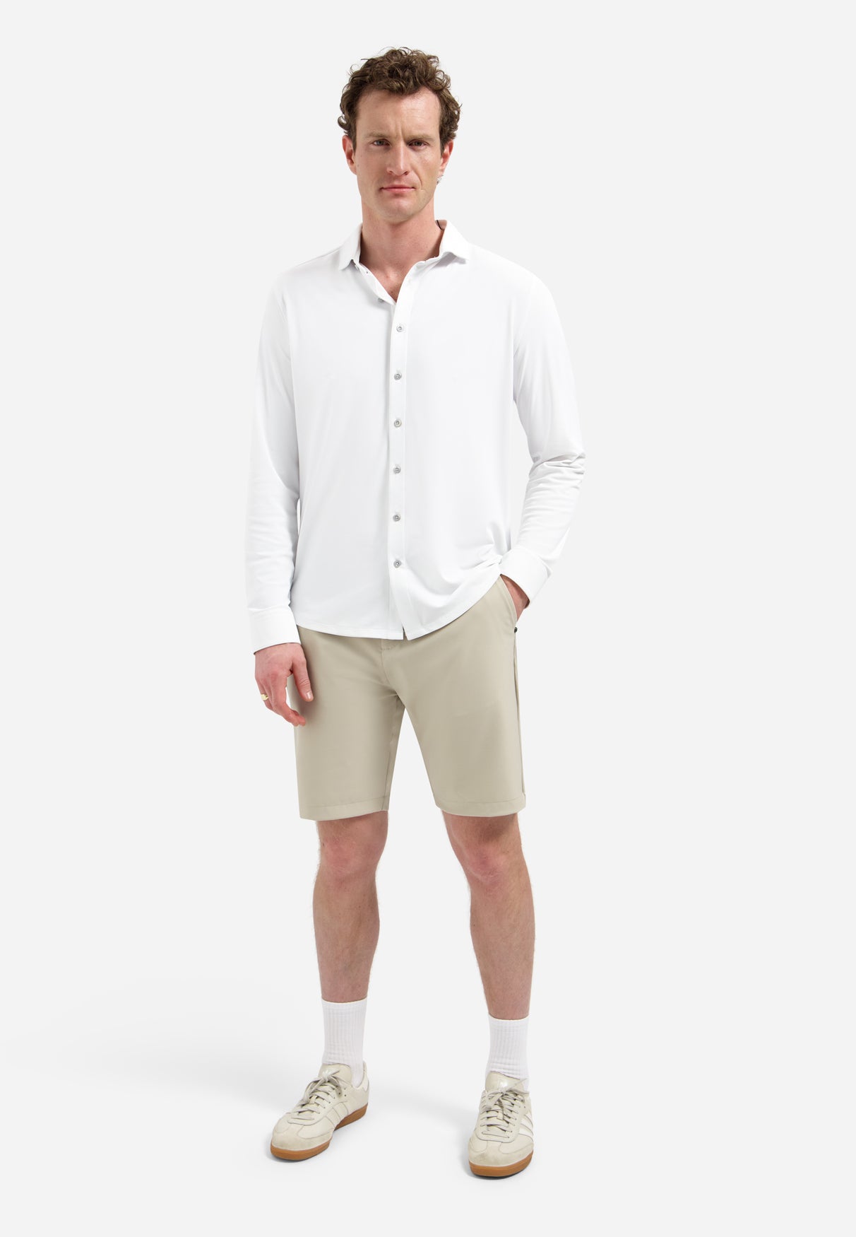 Sedoc chino shorts | Stone