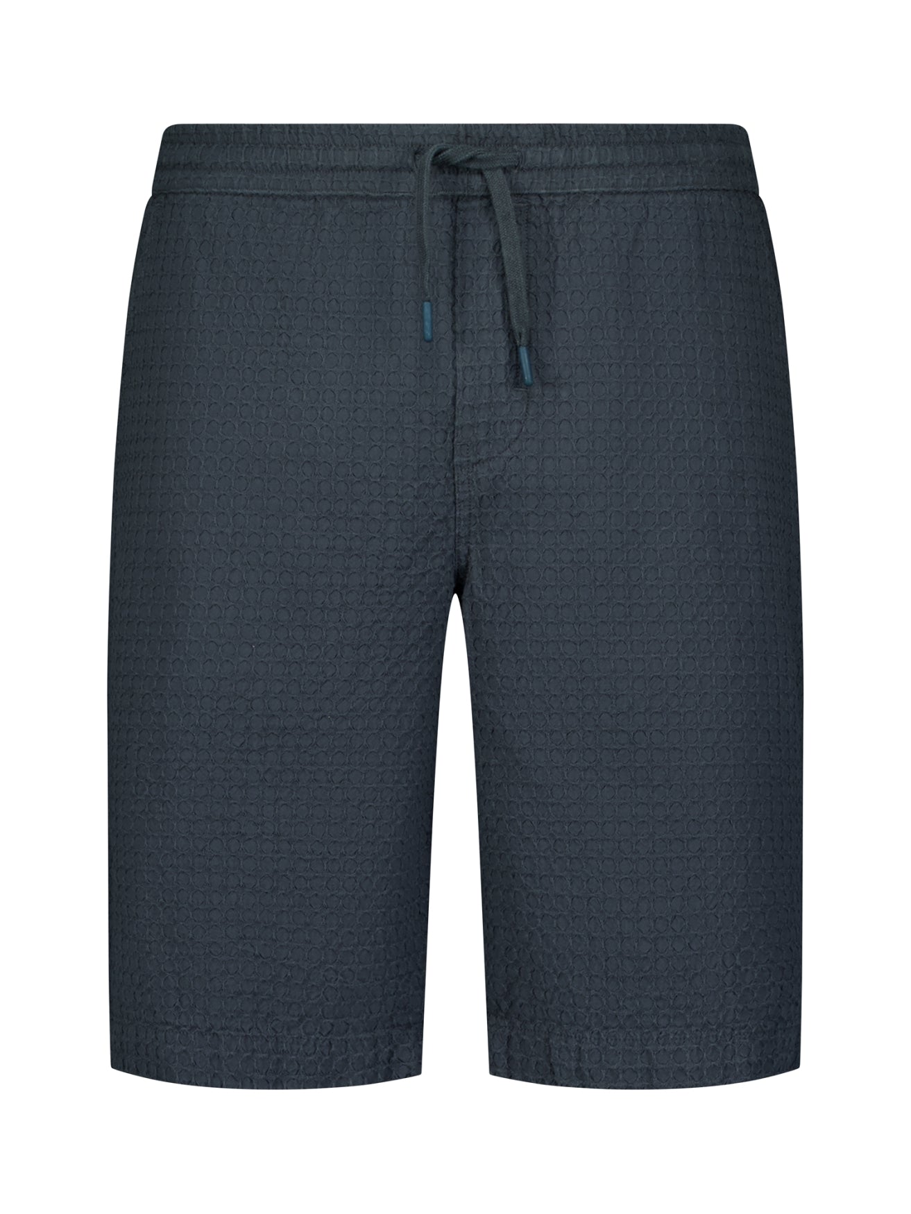Jacquard chino shorts | Dark Steel
