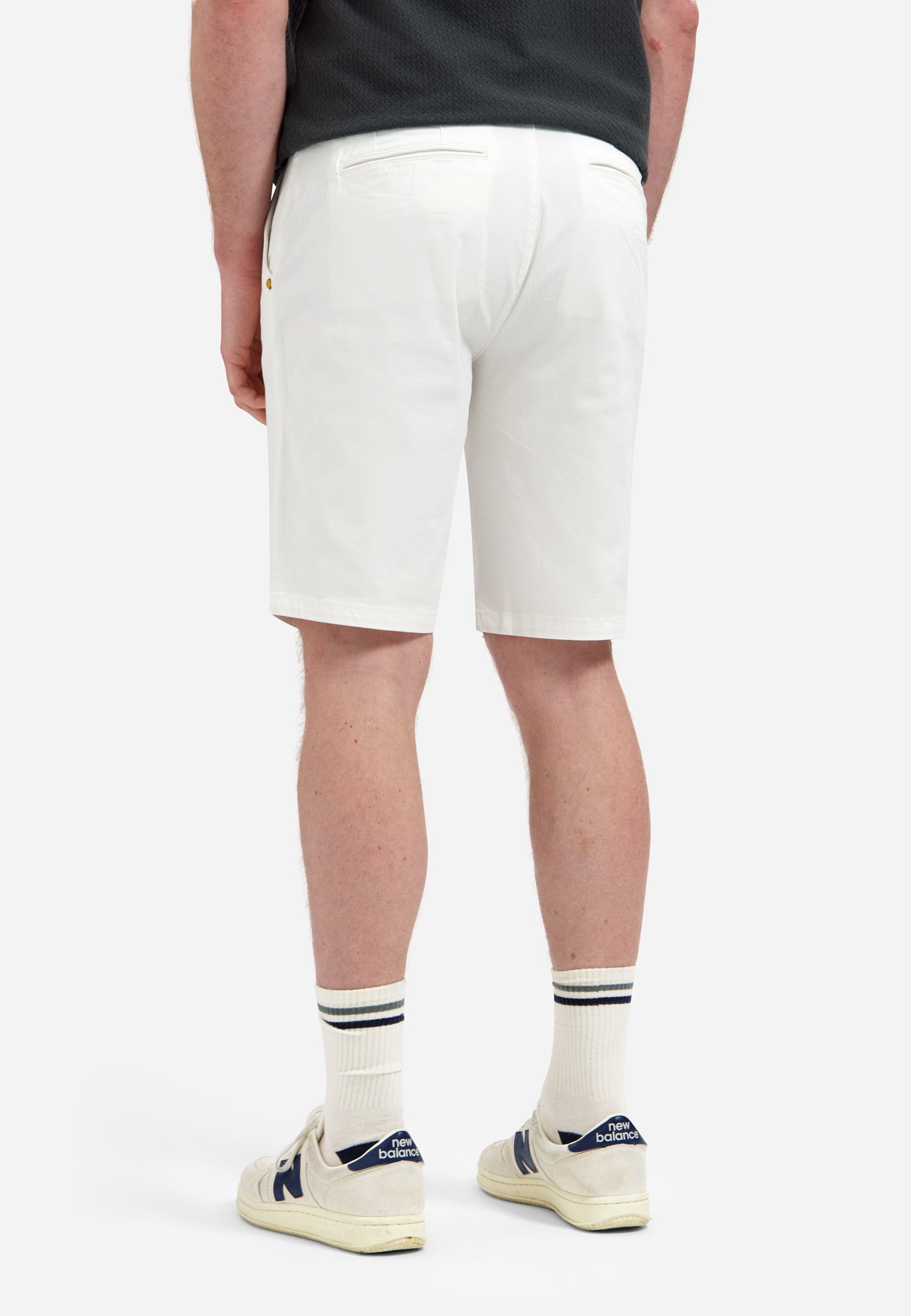 Short chino stretch | White