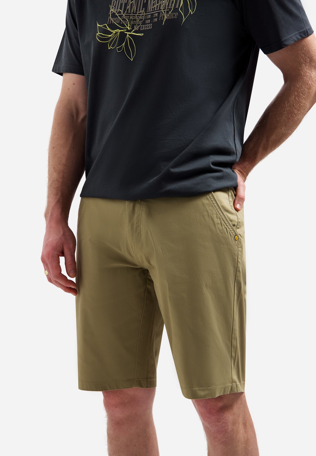 Short chino stretch | Taupe