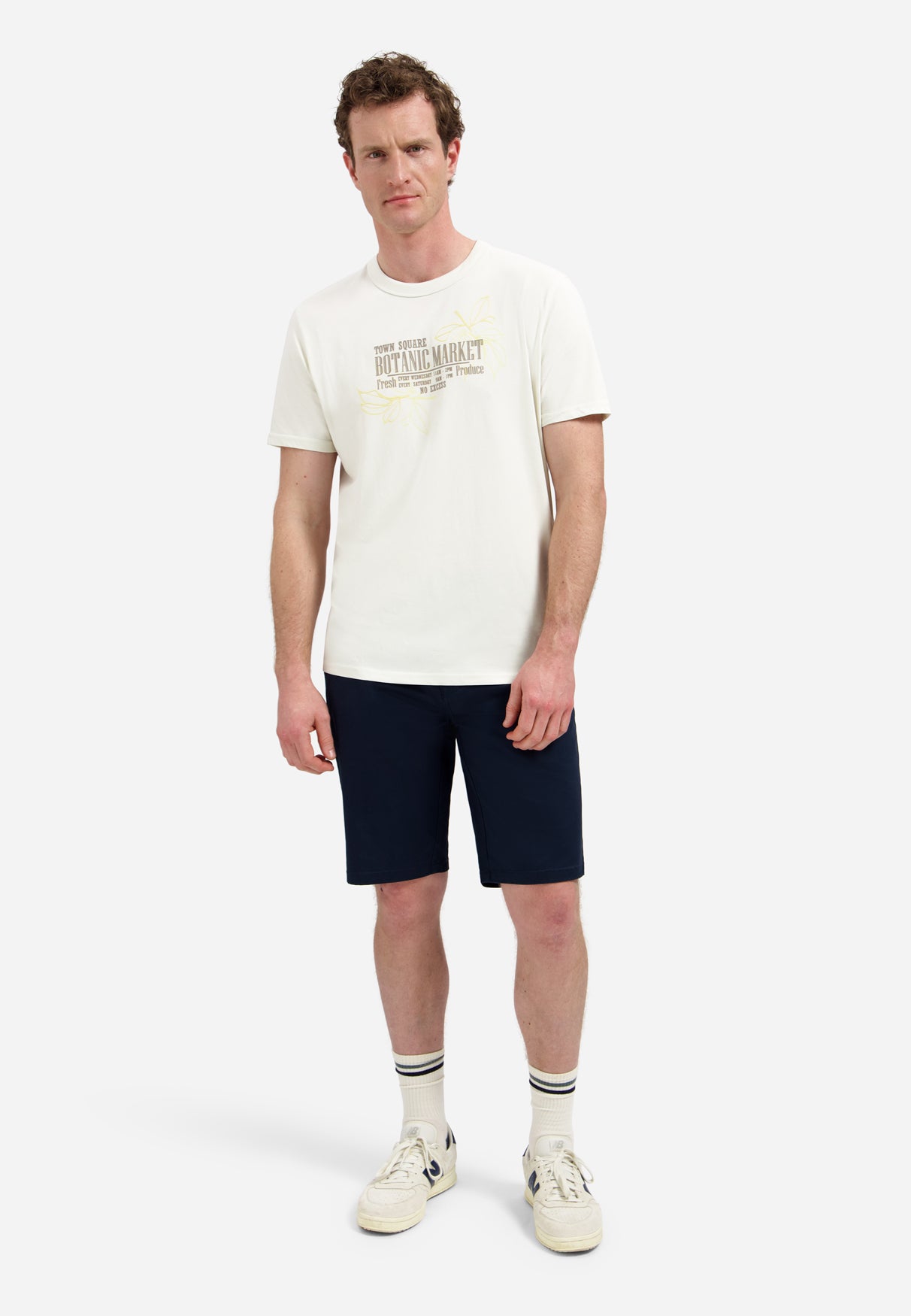 Stretch chino shorts | Night