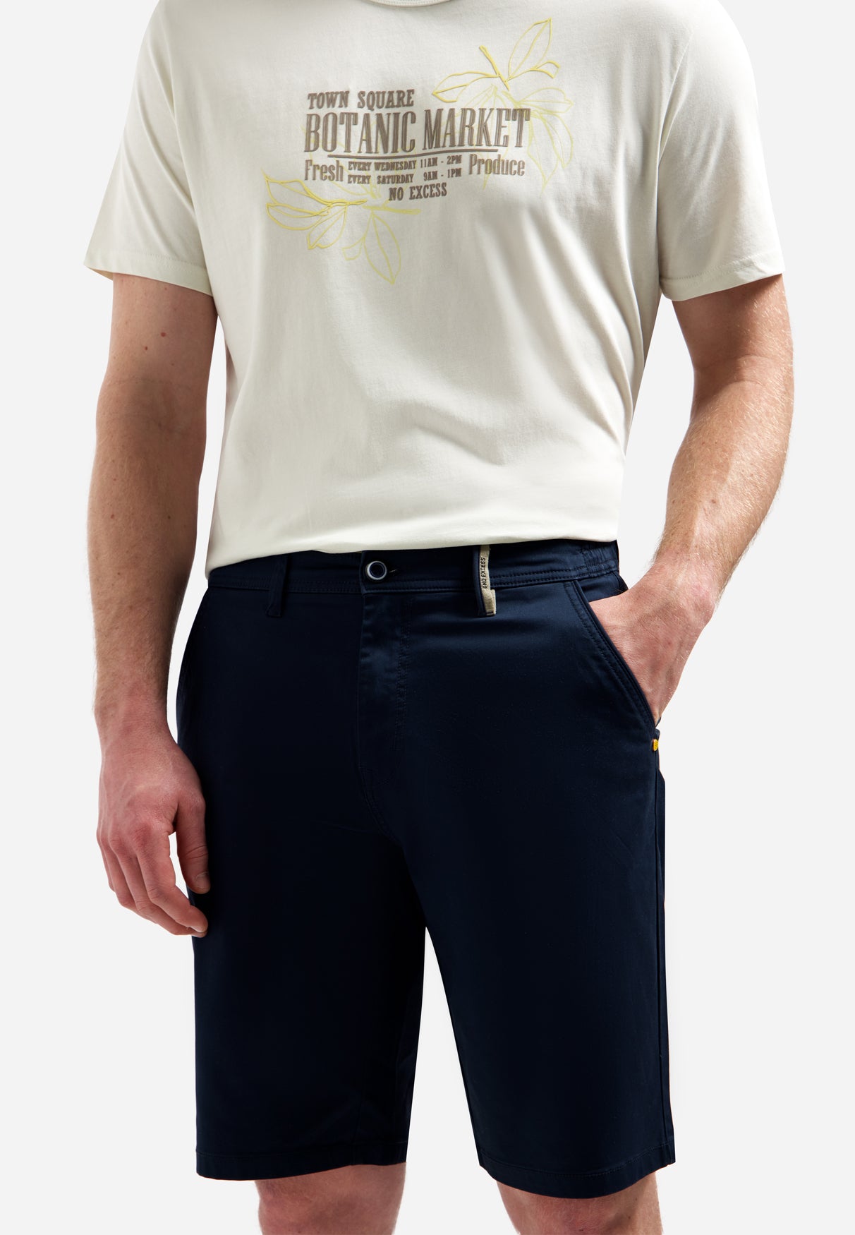 Short chino stretch | Night