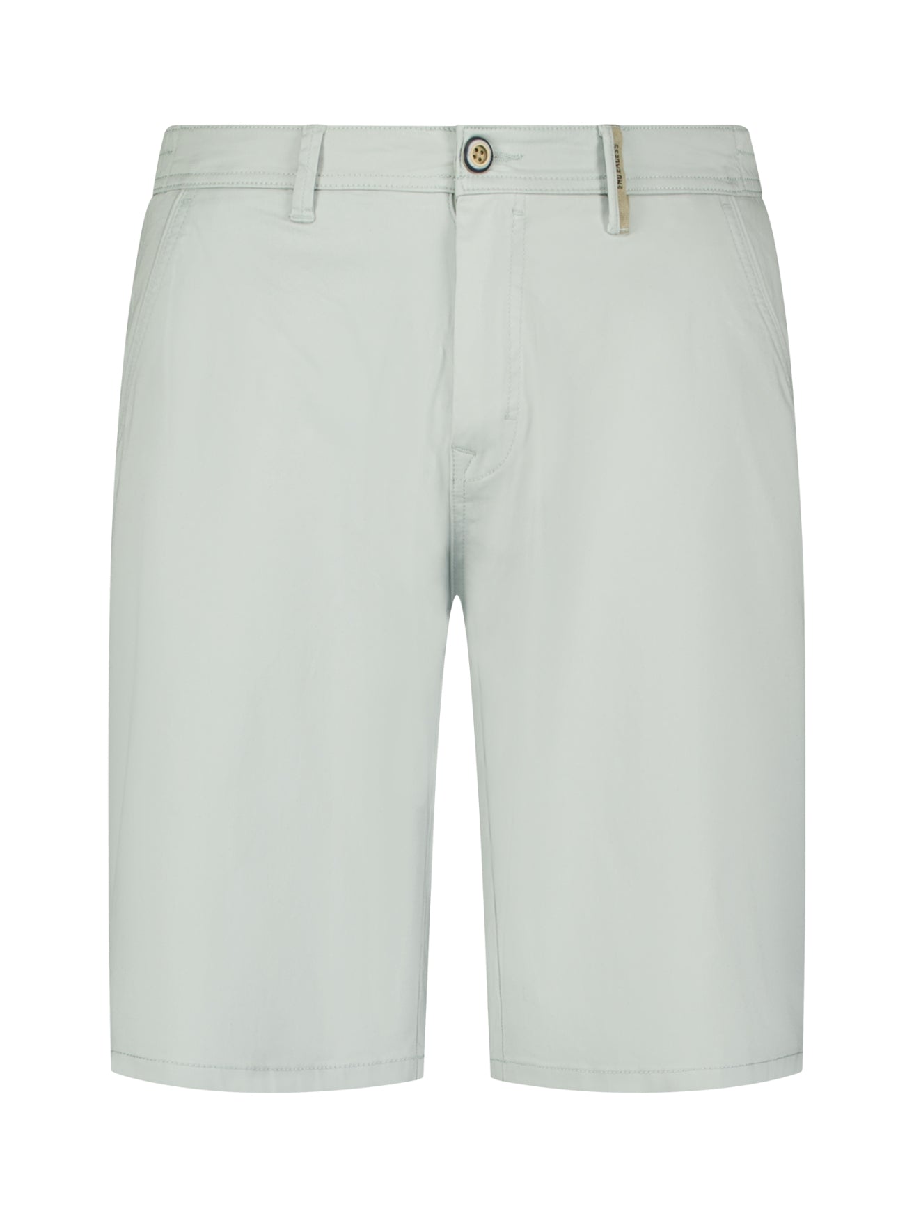 Short chino stretch | Misty Green