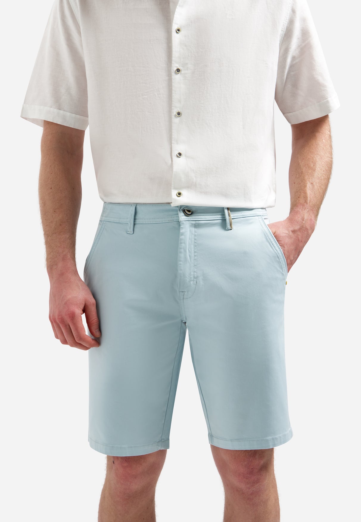Short chino stretch | Ice