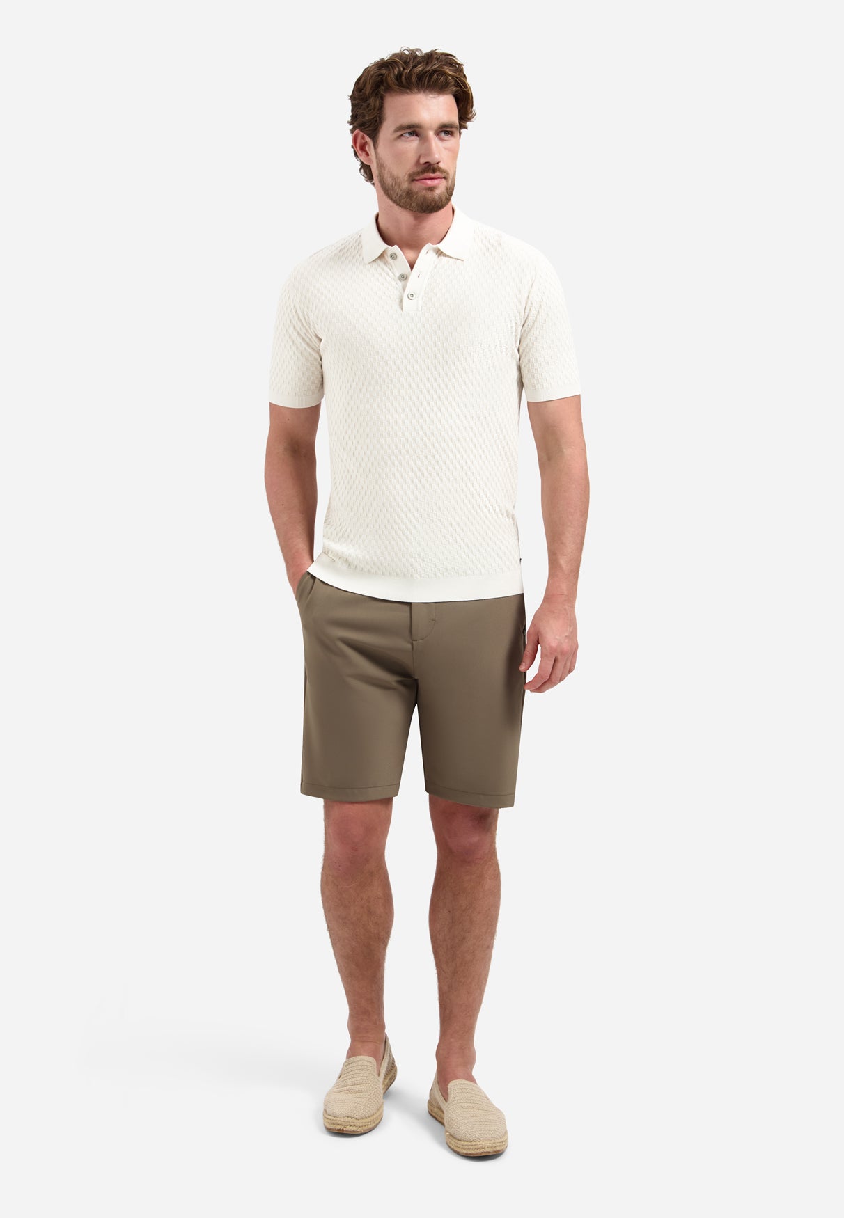 Polo à manches courtes et boutons | Kit