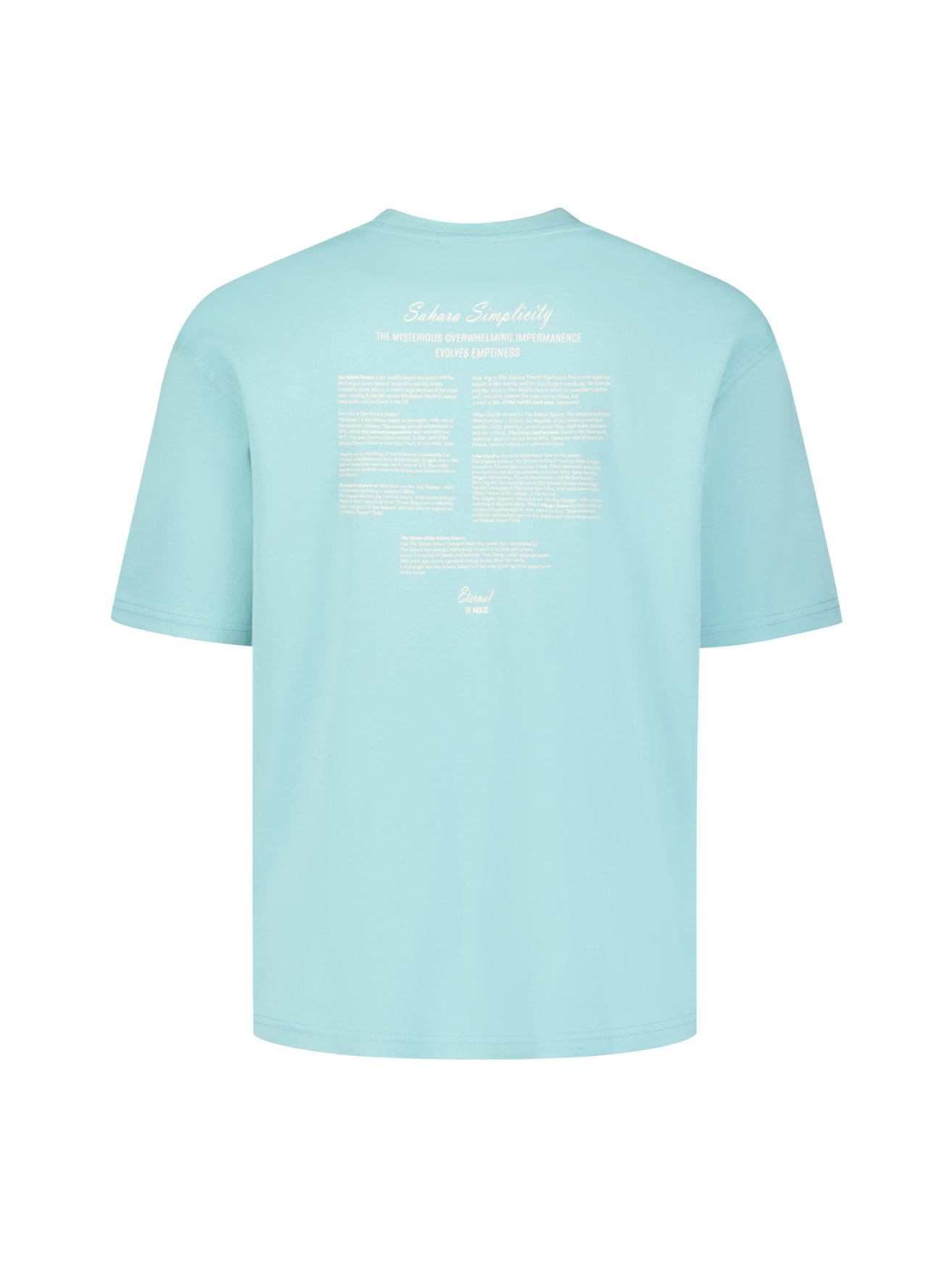 T-shirt rayé à col rond et manches courtes | White