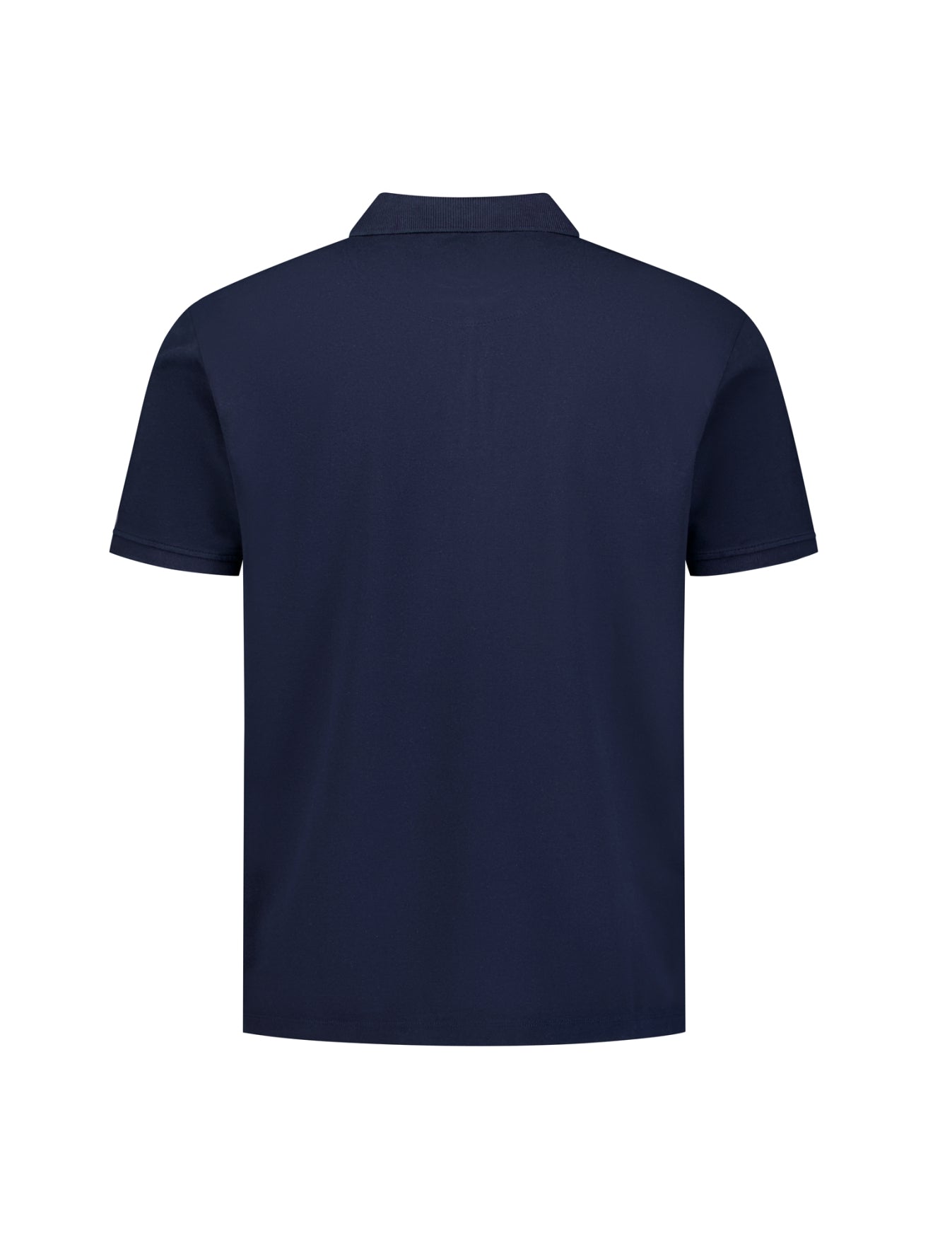 Short-sleeve half-zip polo | Night