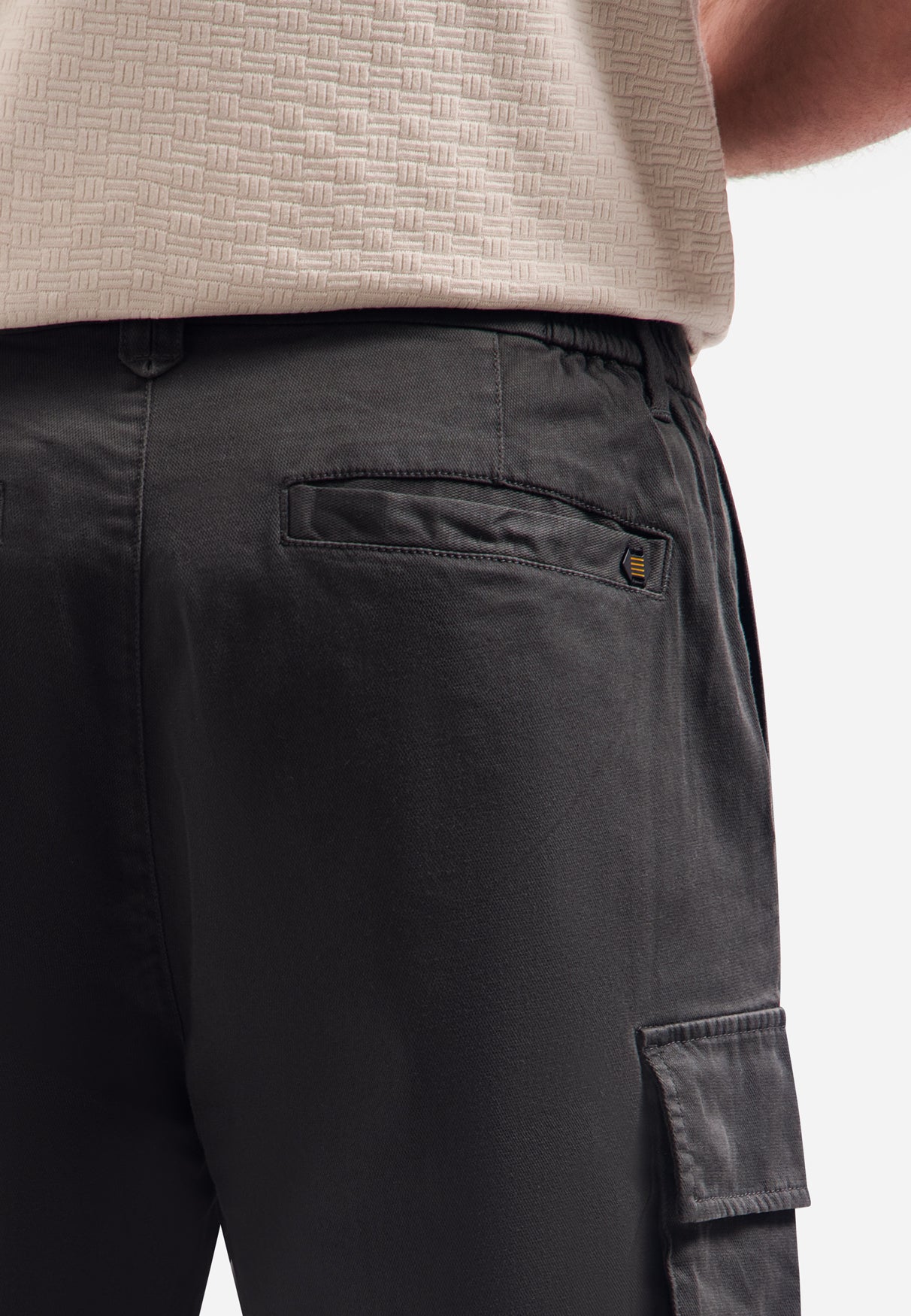 Cargo shorts with side pockets | Dark Steel