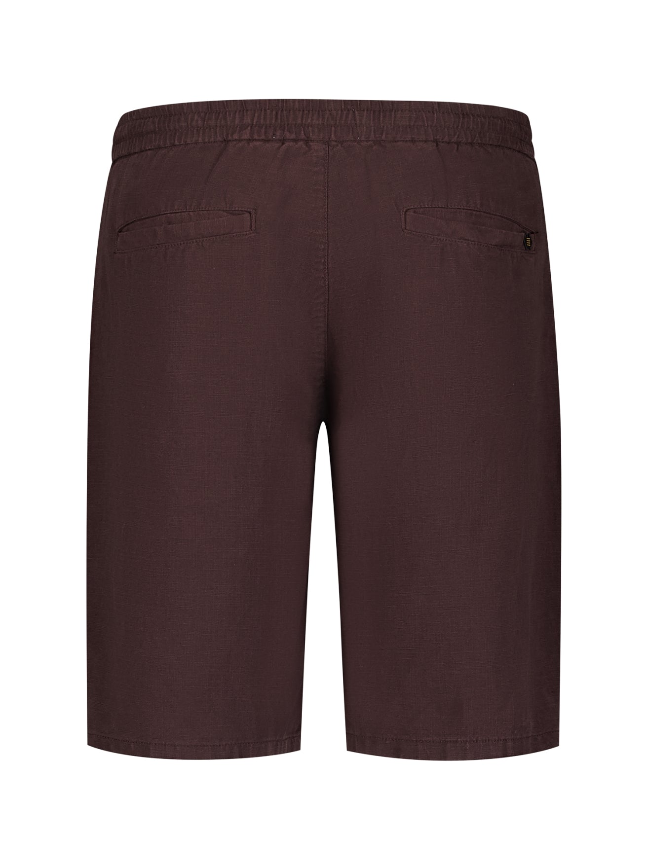 Chino shorts with drawstring | Dark Brown