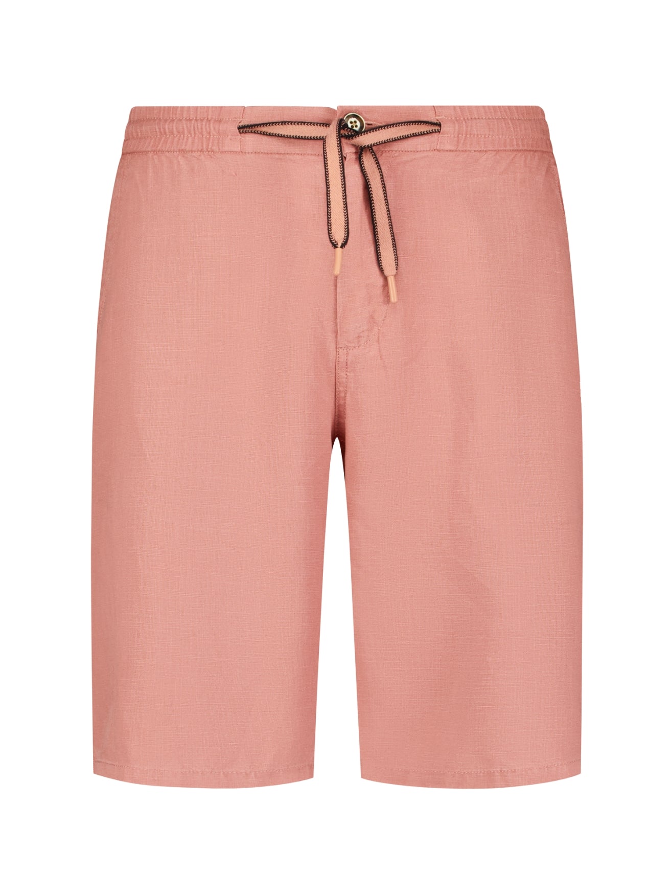 Chino shorts with drawstring | Coral