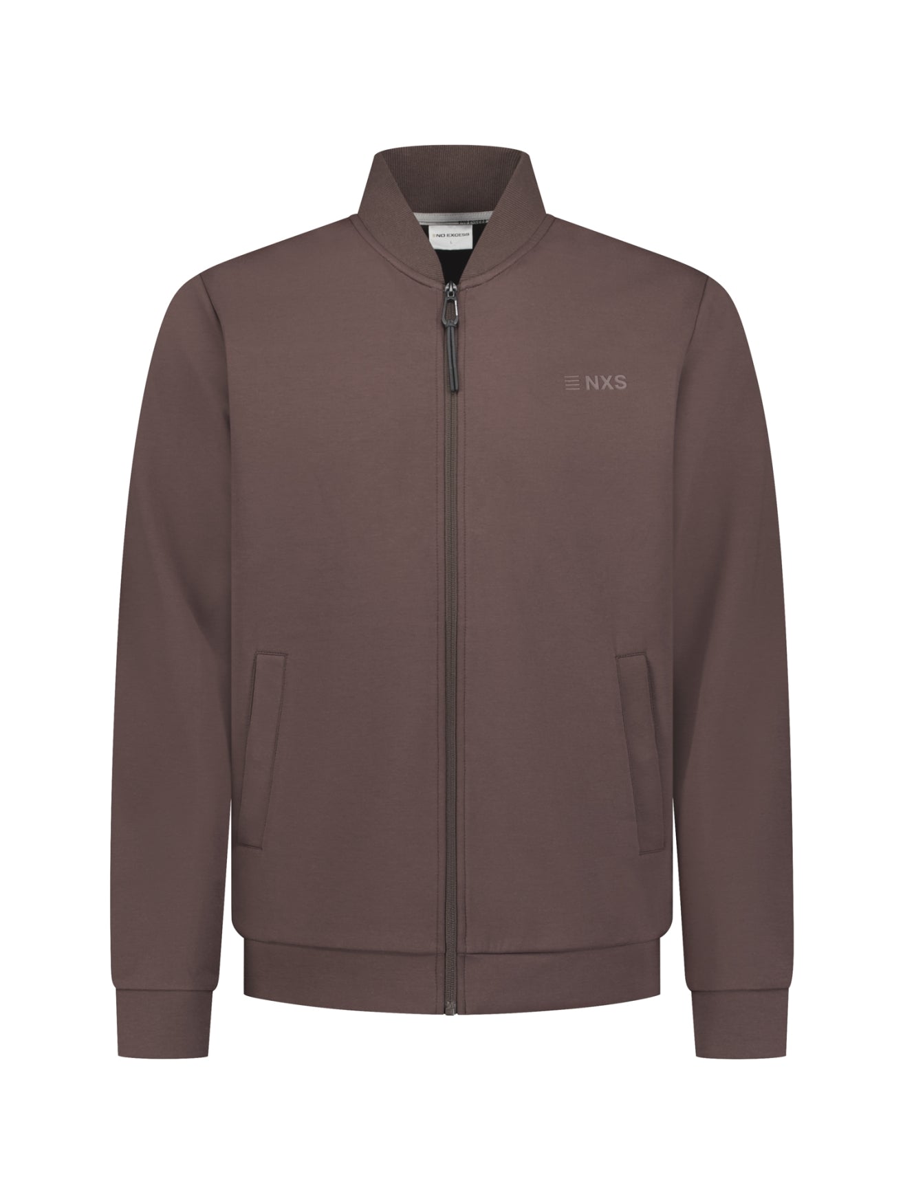 Veste Sweat Bomber | Dark Brown
