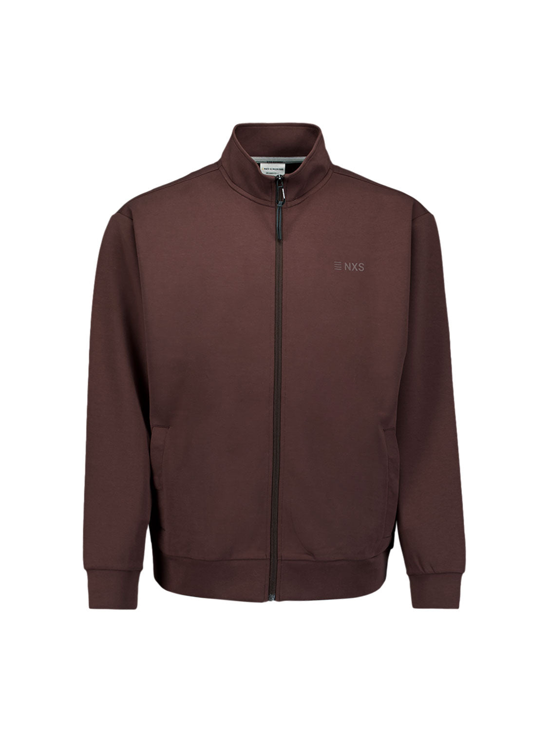 Veste Sweat Zippée | Dark Brown