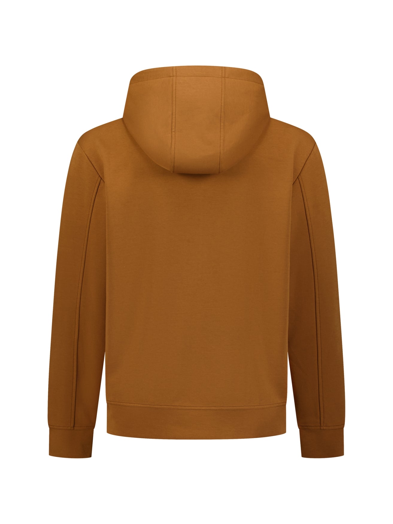 Sweat à capuche zippé | Caramel