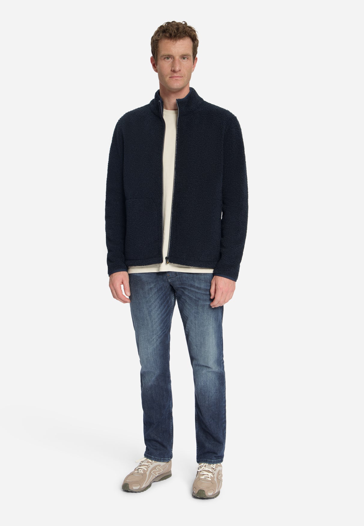 Pull Teddy zippé | Dark Night