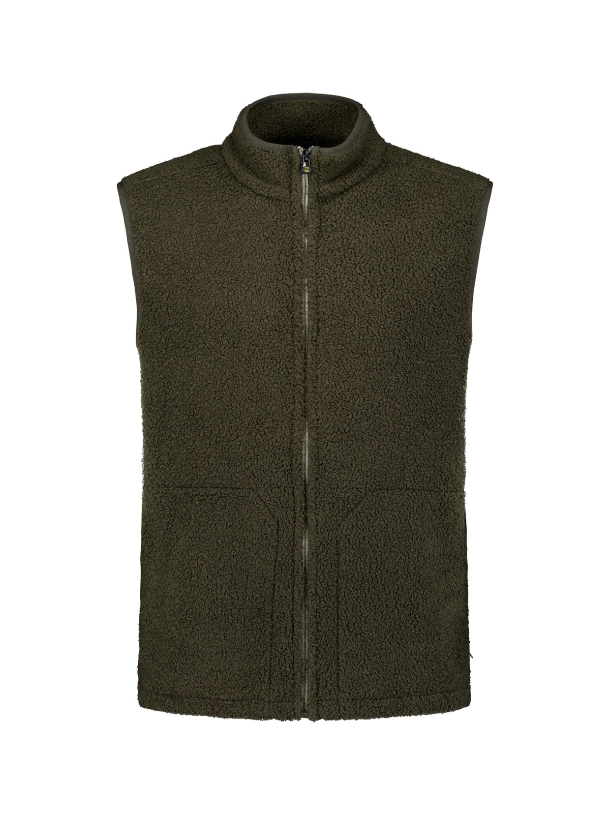 Gilet Teddy zippé | Moss