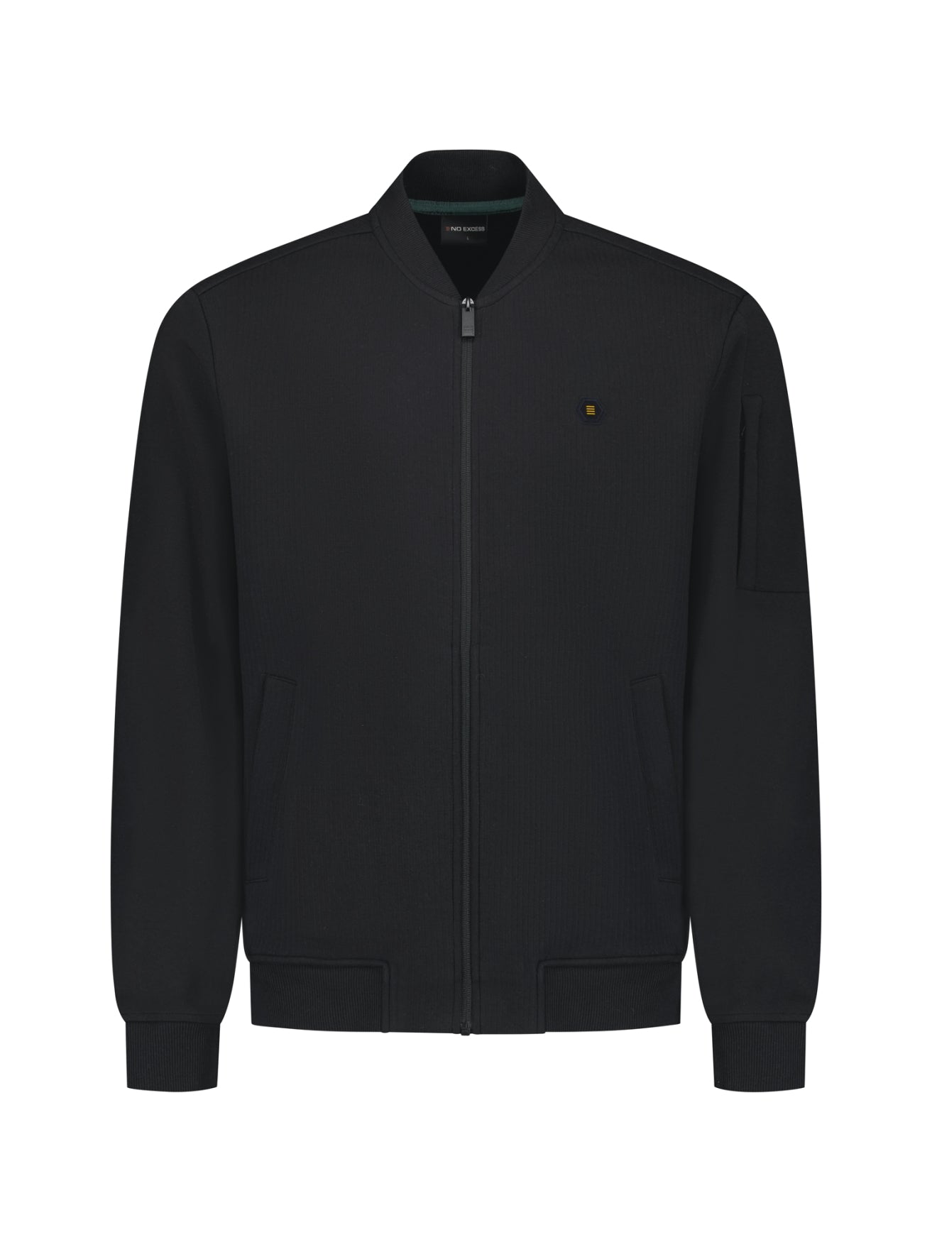 Pull bomber en jacquard | Black