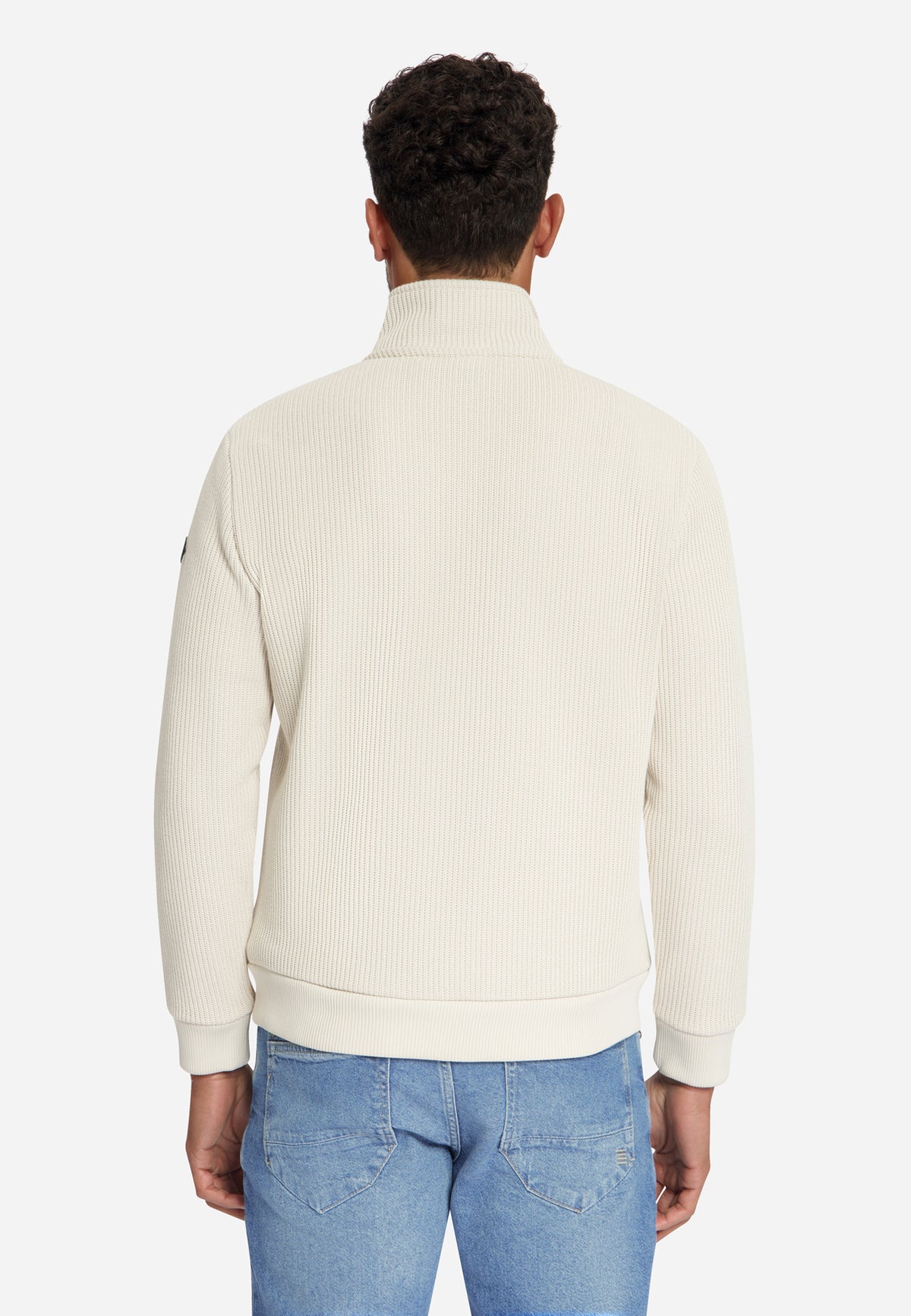 Pull côtelé zippé | Kit