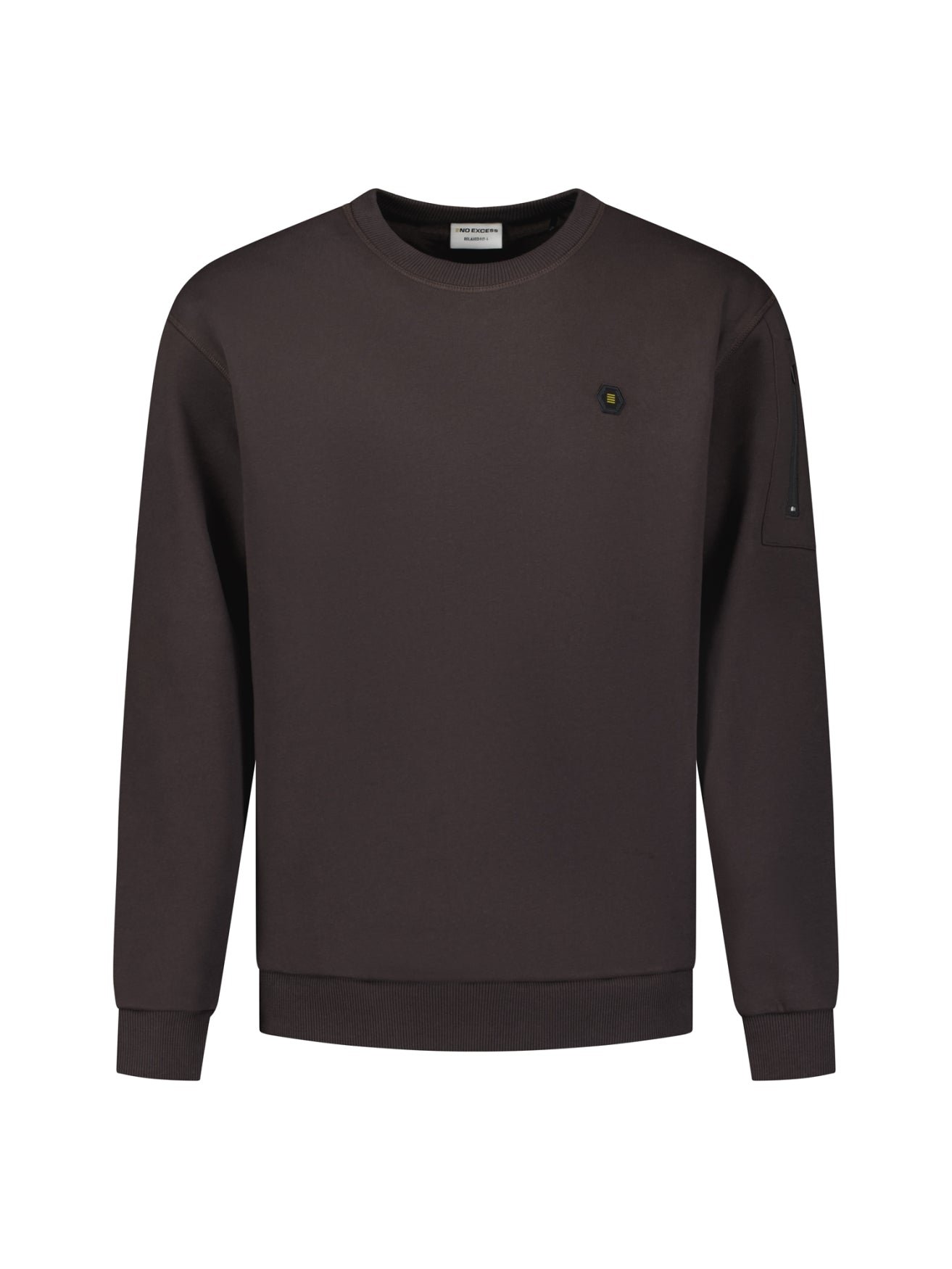 Sweat à Col Rond | Dark Brown